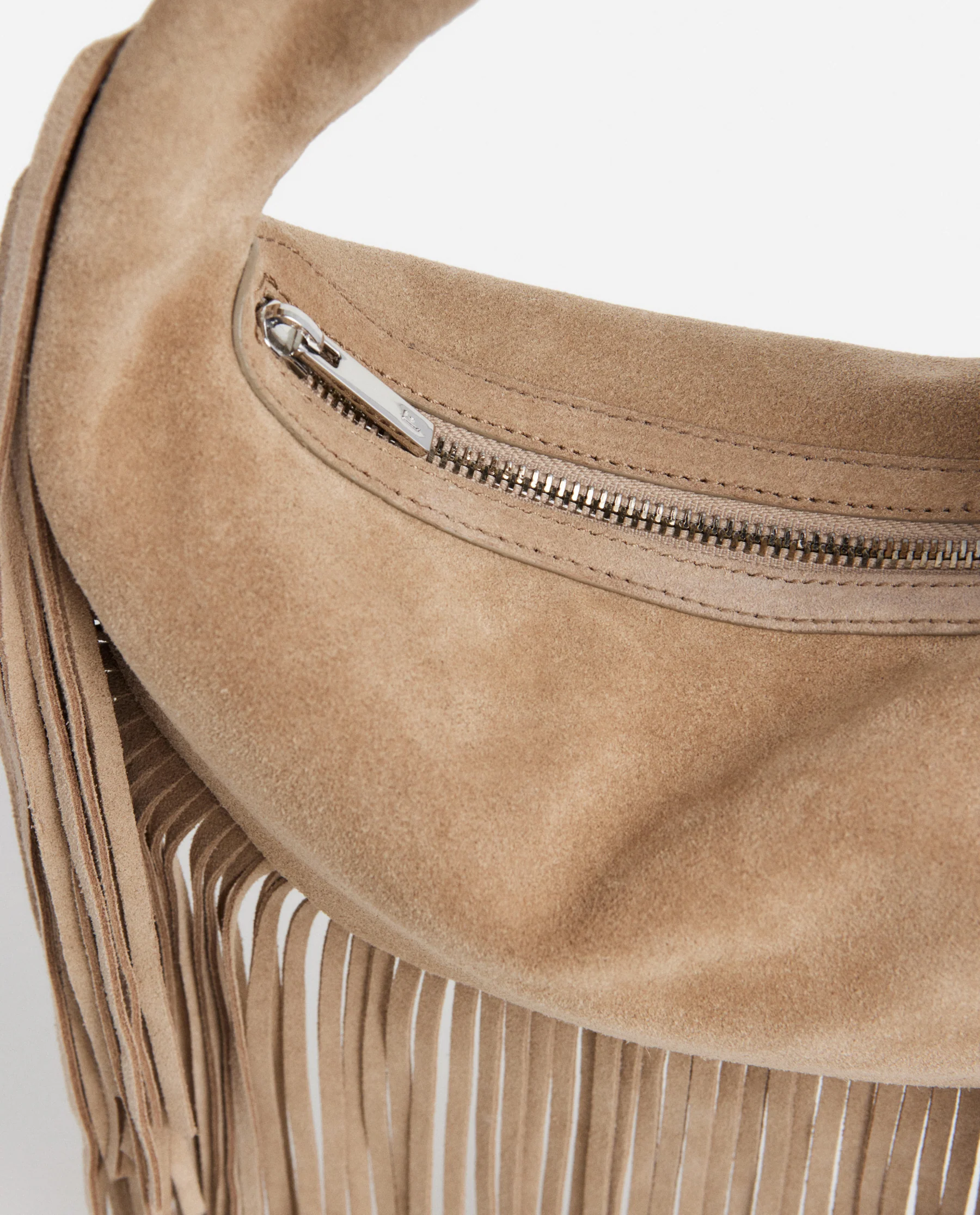 Agnes Mini Bag Suede Sand - Image 6