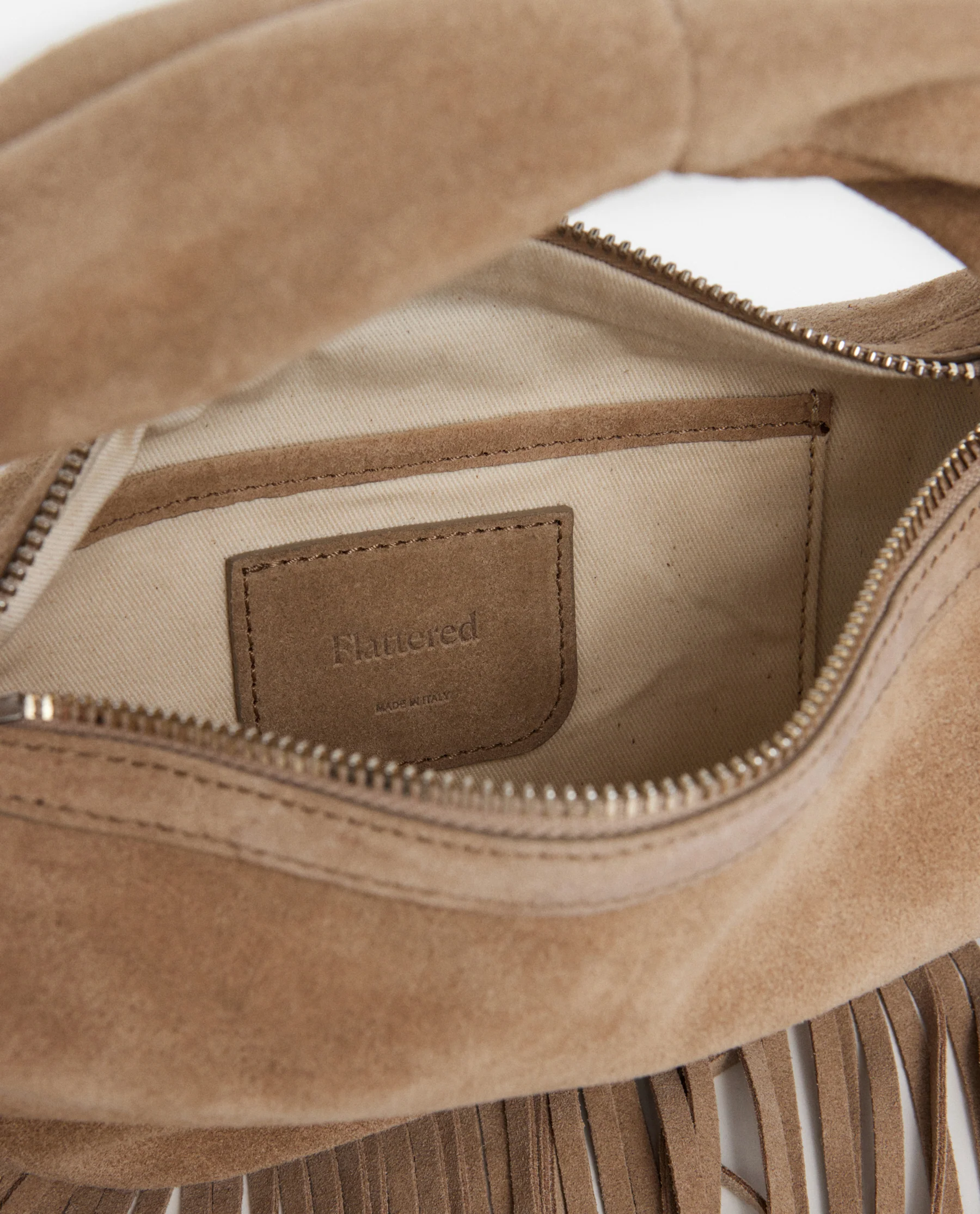 Agnes Mini Bag Suede Sand - Image 9