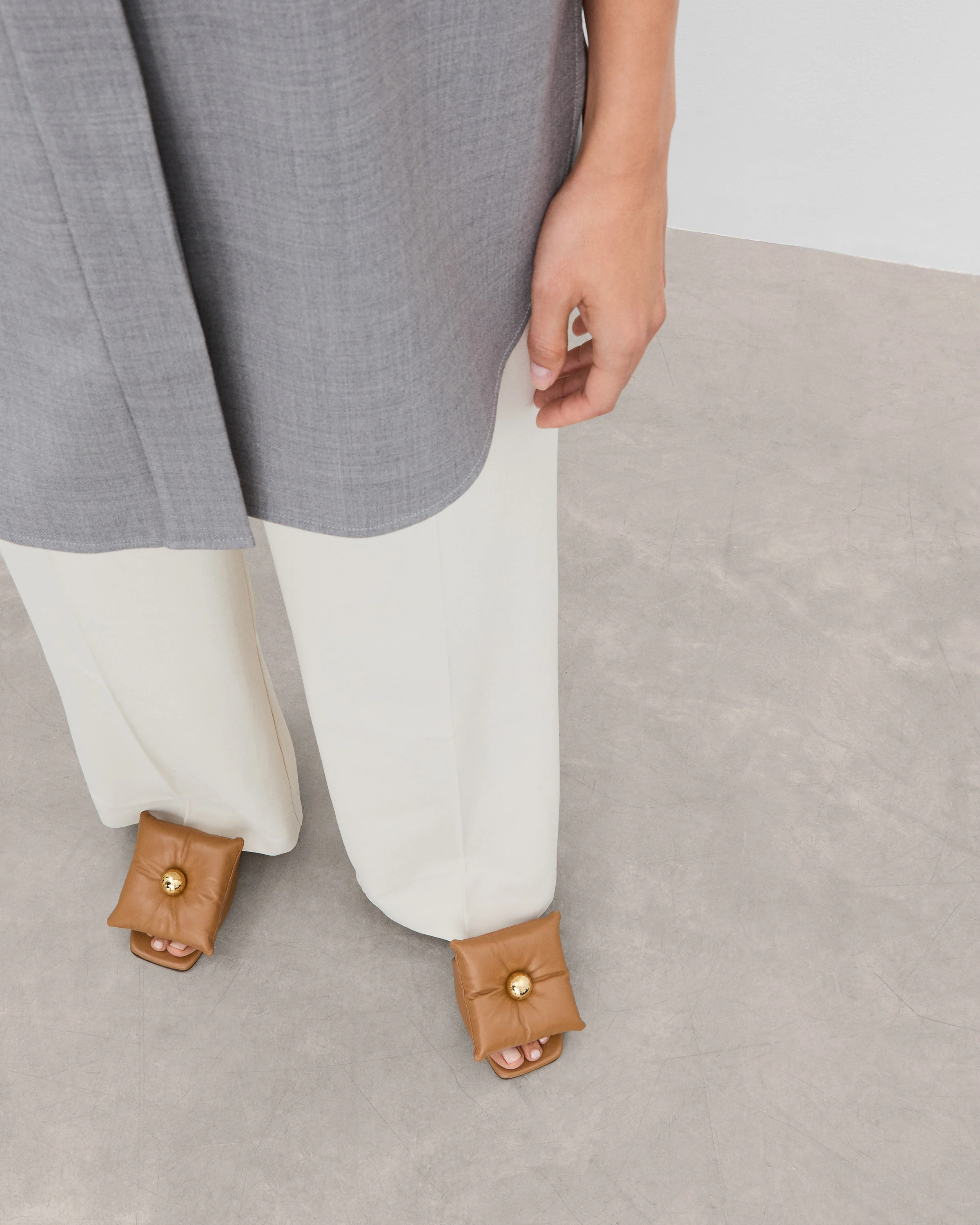 Alexis Leather Camel - Image 3