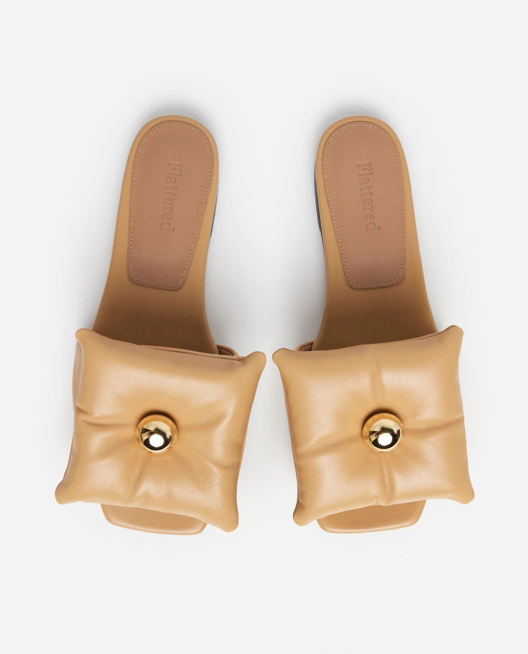 Alexis Leather Camel - Image 4