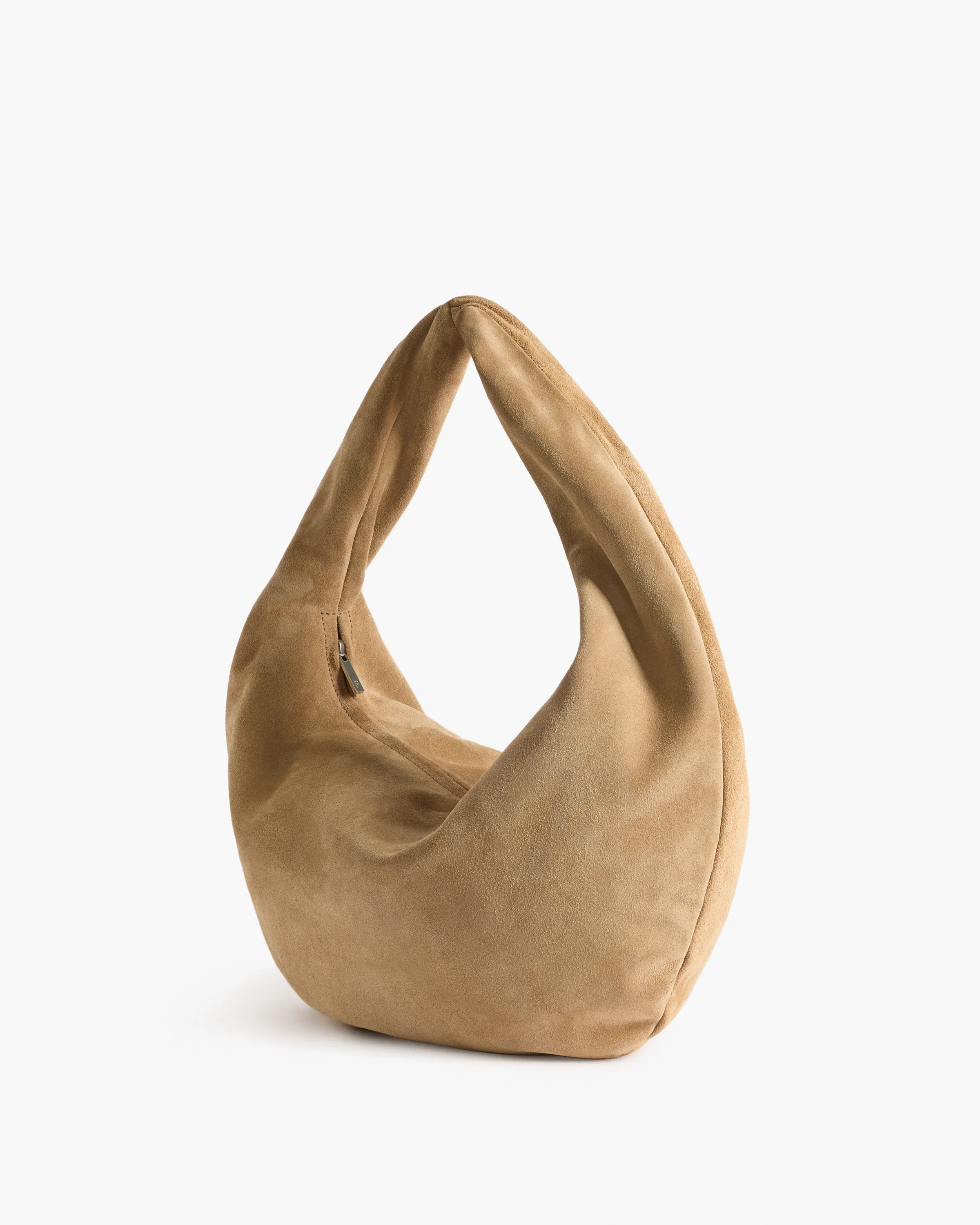 Alva Shoulder Bag Suede Sand - Image 3