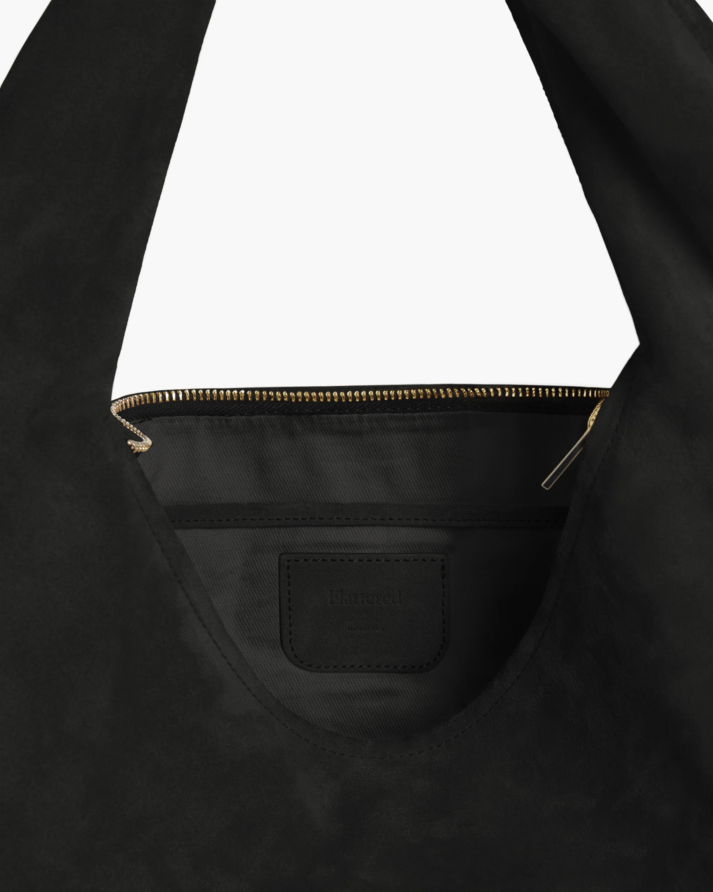 Alva Shoulder Bag Suede Black - Image 4