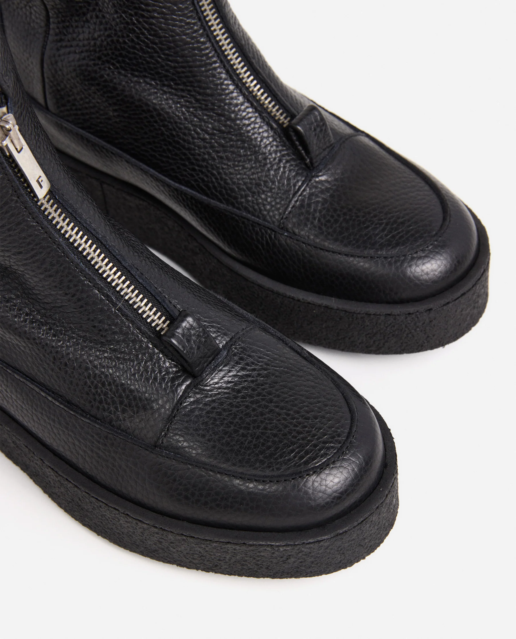 Amelia Grained Leather Black - Image 6