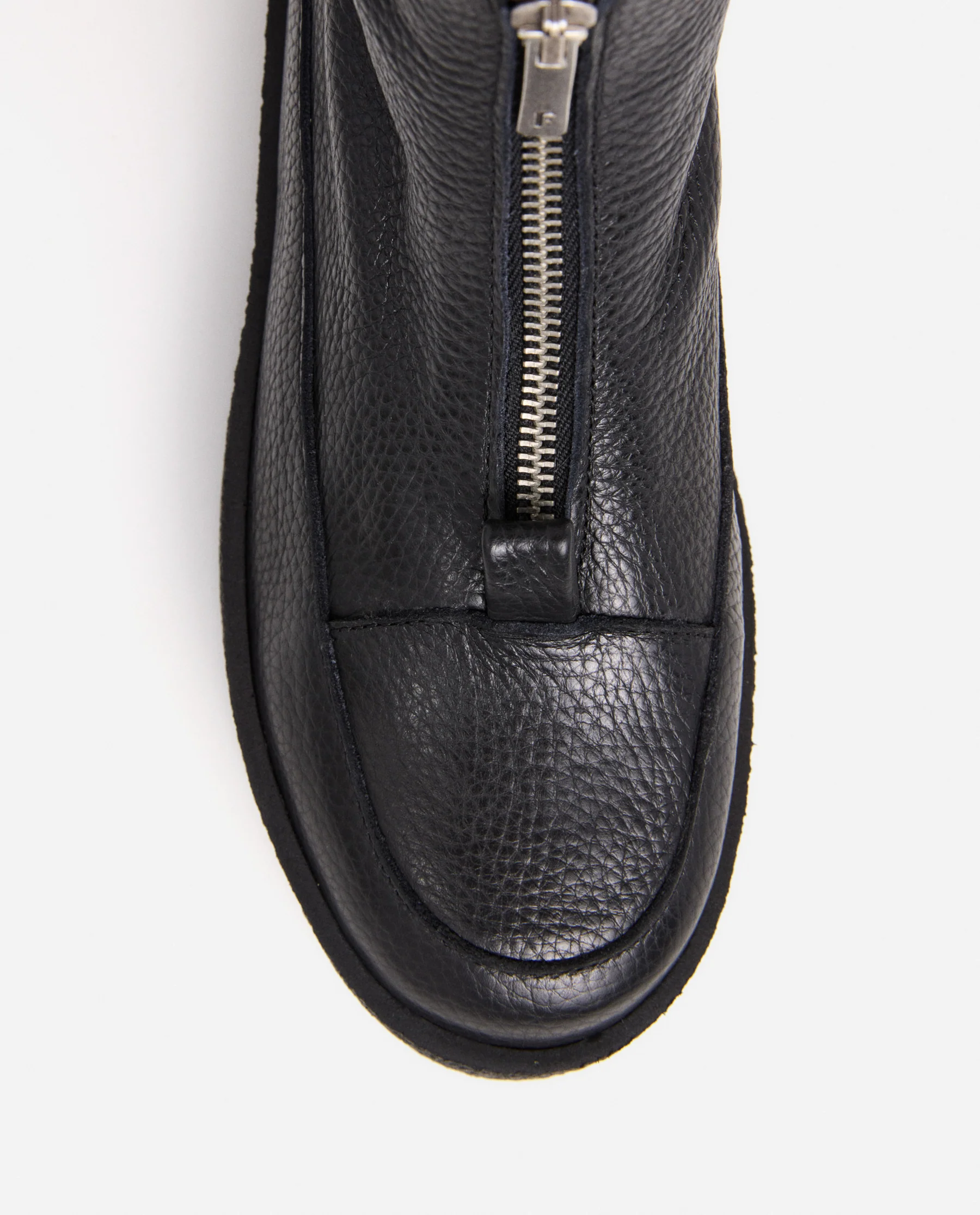 Amelia Grained Leather Black - Image 7