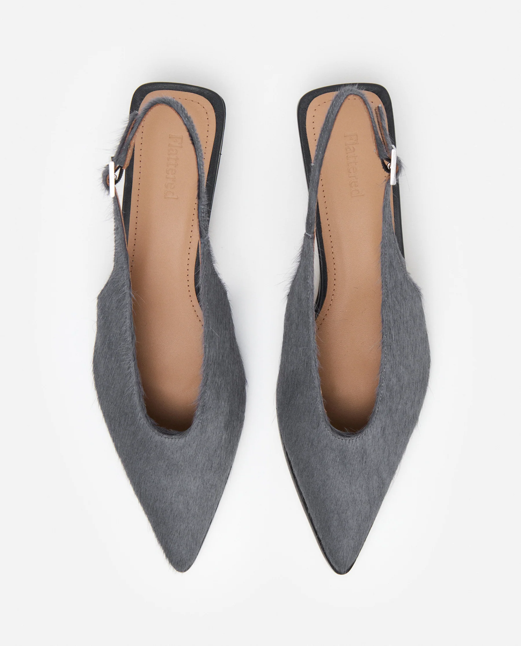 Avalon Leather Hair Stone Grey - Image 3