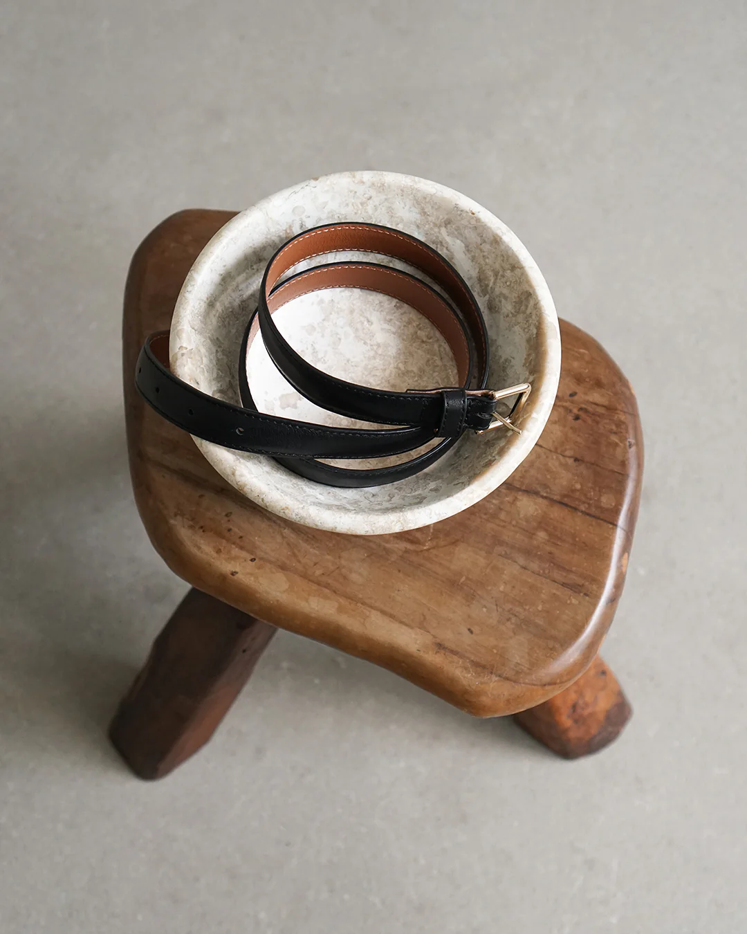 Barbara Belt Leather Black - Image 5
