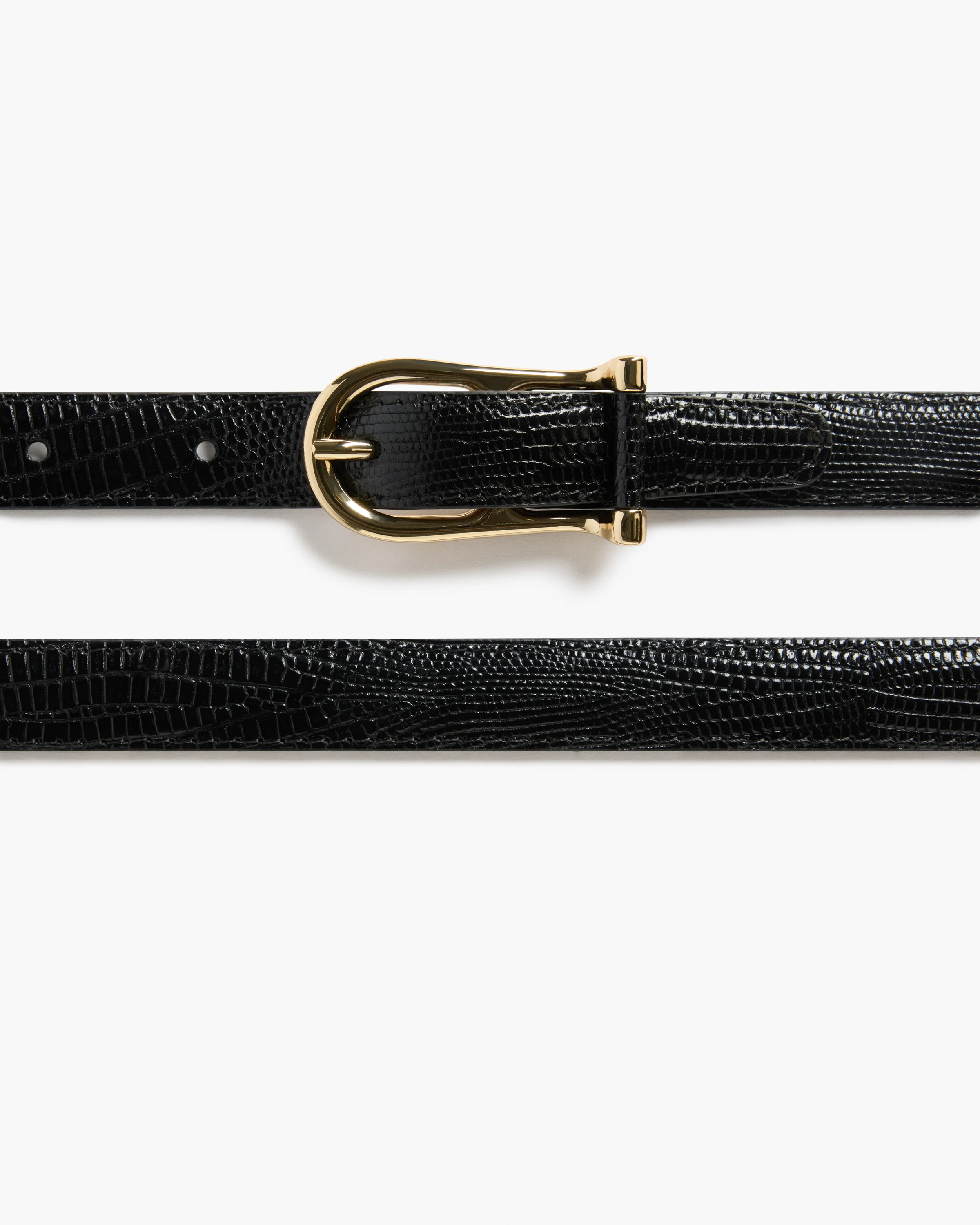 Betty Belt Leather Black Snake - Image 3