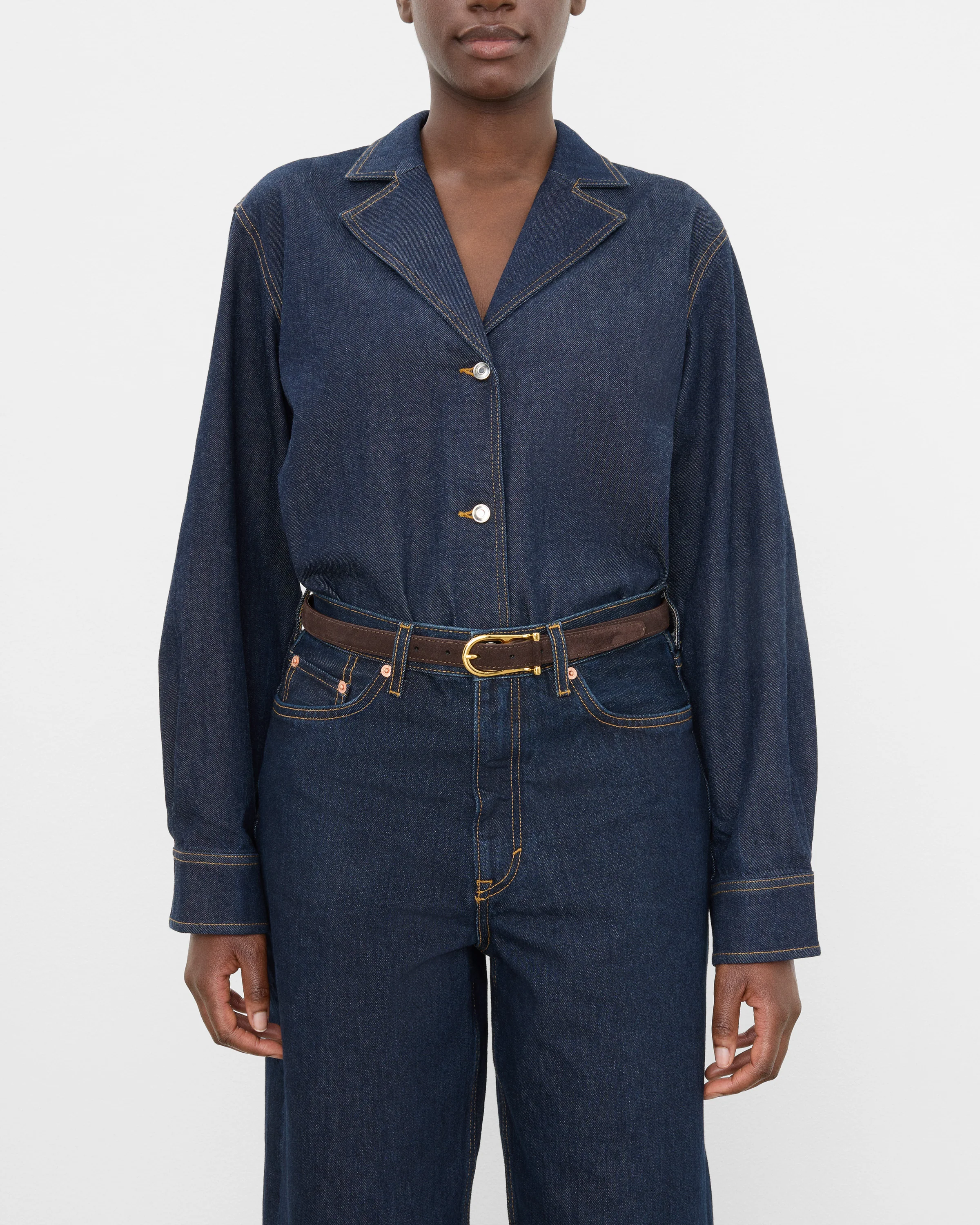 Betty Belt Suede Chocolate - Image 3
