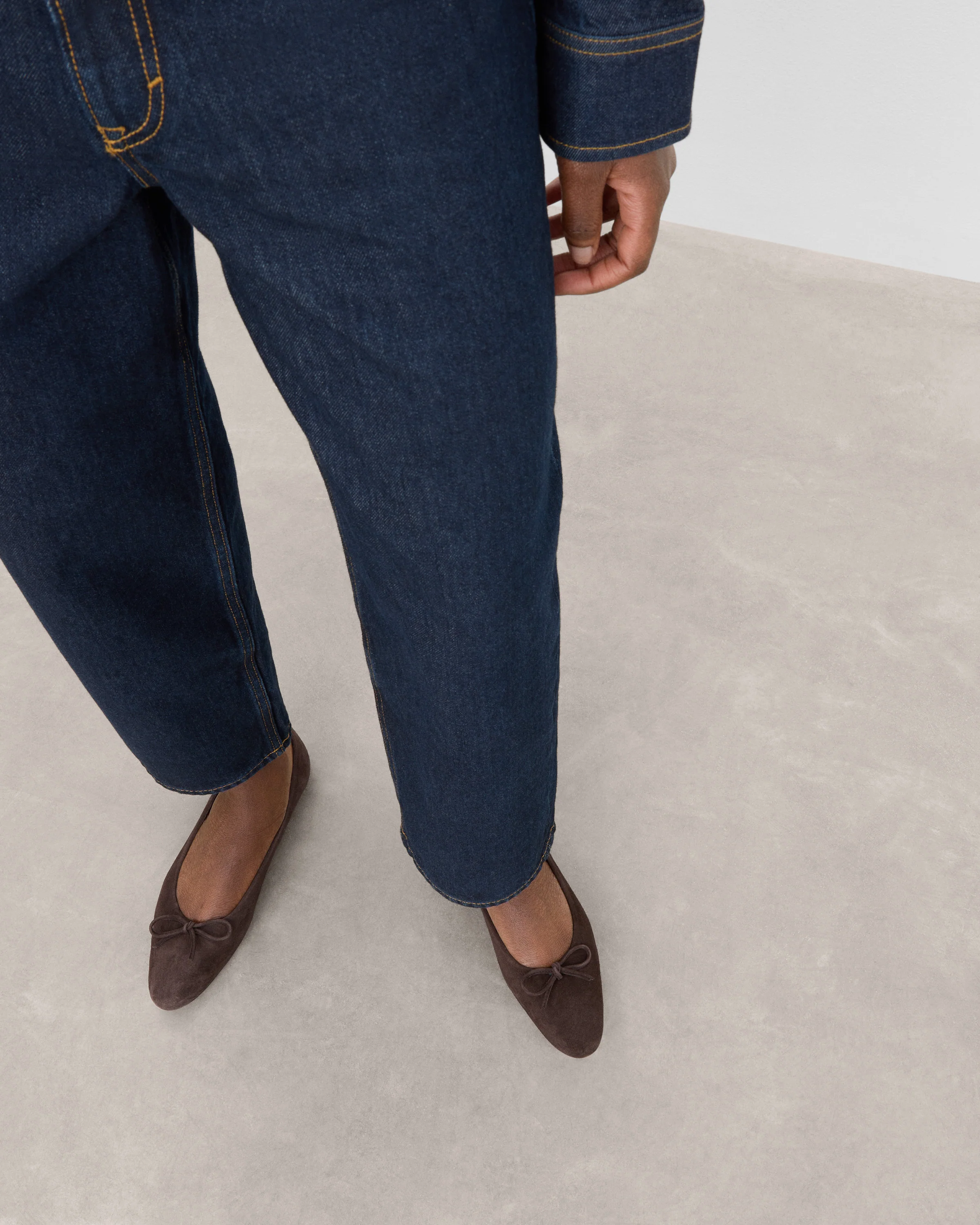 Bodil Suede Chocolate - Image 3