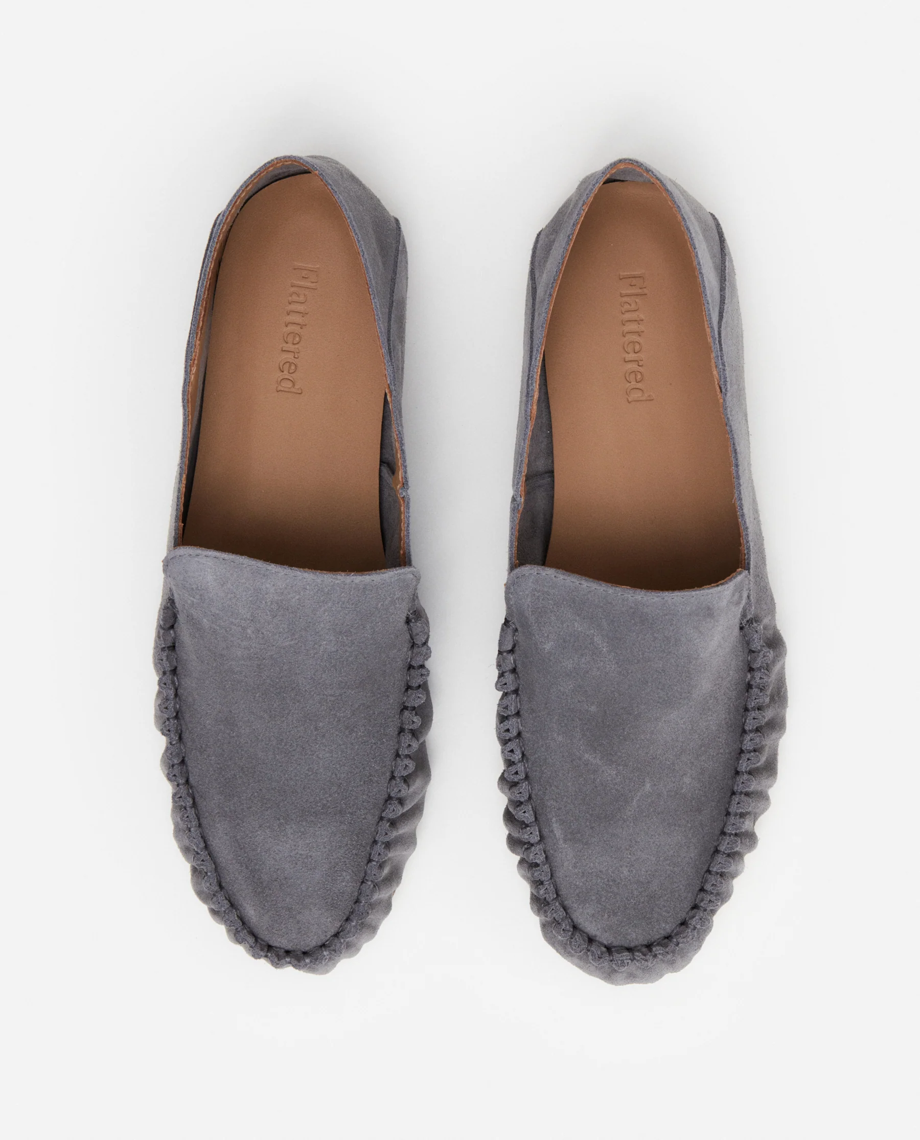 Bon Bon Suede Pearl Grey - Image 4