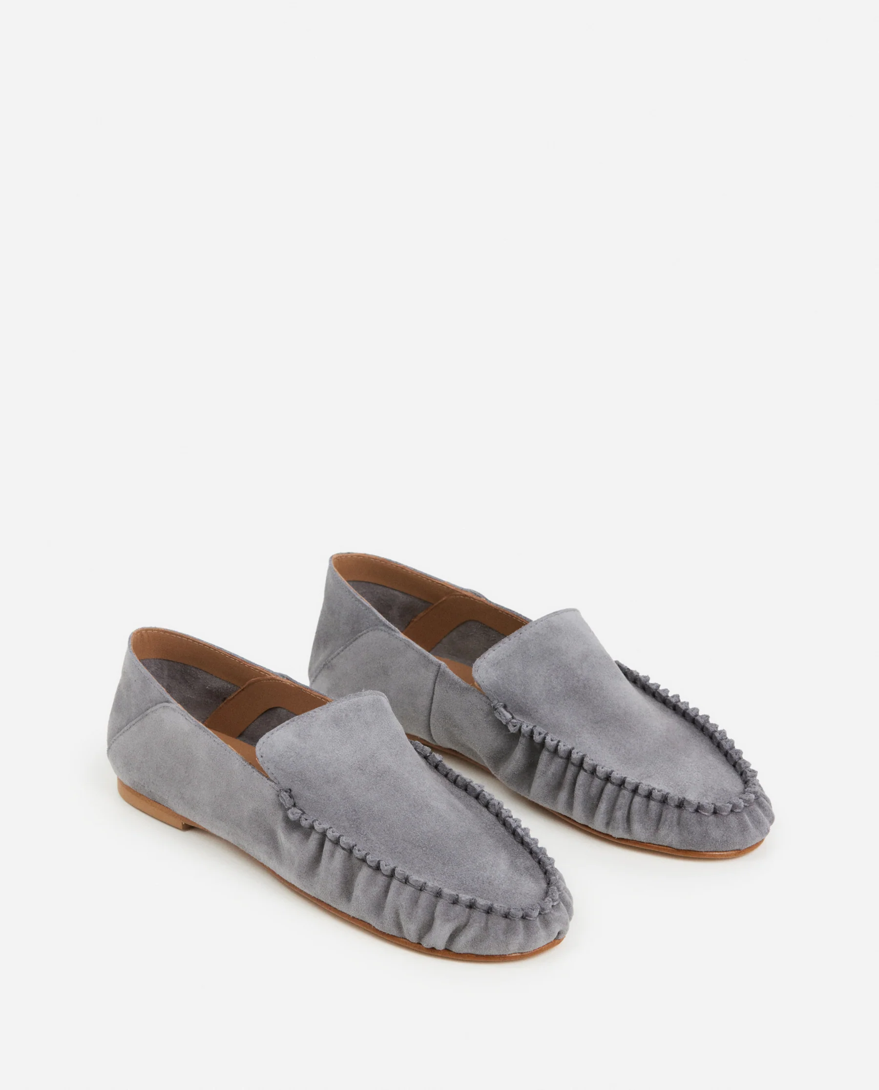 Bon Bon Suede Pearl Grey - Image 5