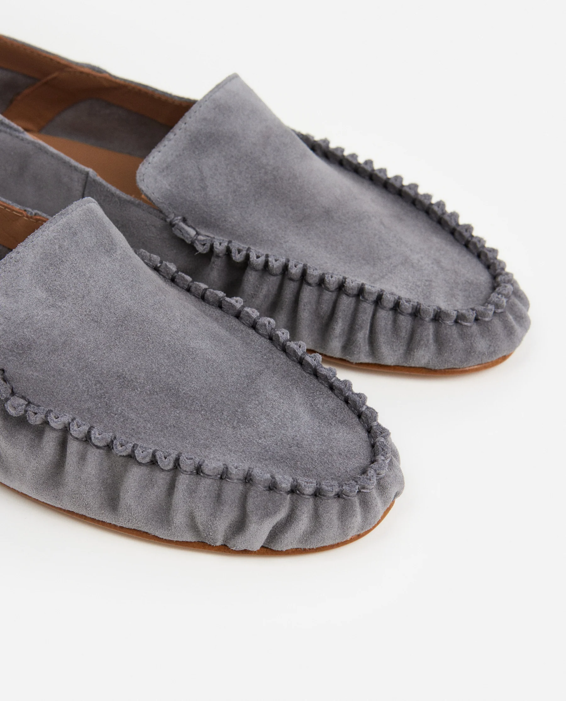 Bon Bon Suede Pearl Grey - Image 7