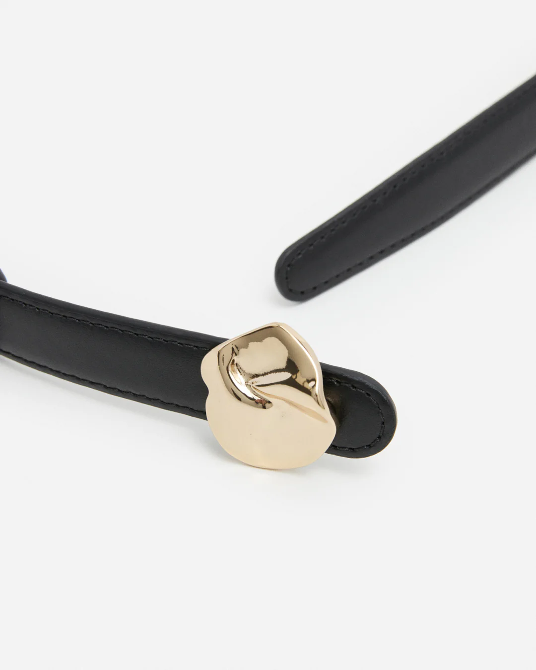 Brie Belt Leather Black - Image 4