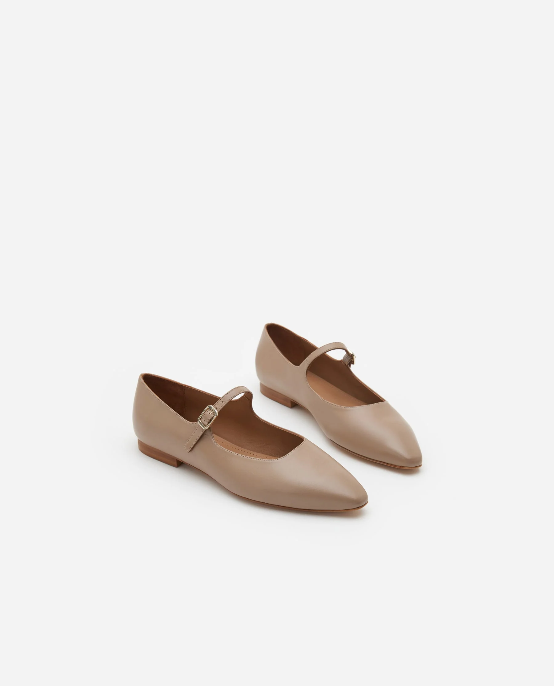 Camila Leather Beige - Image 4