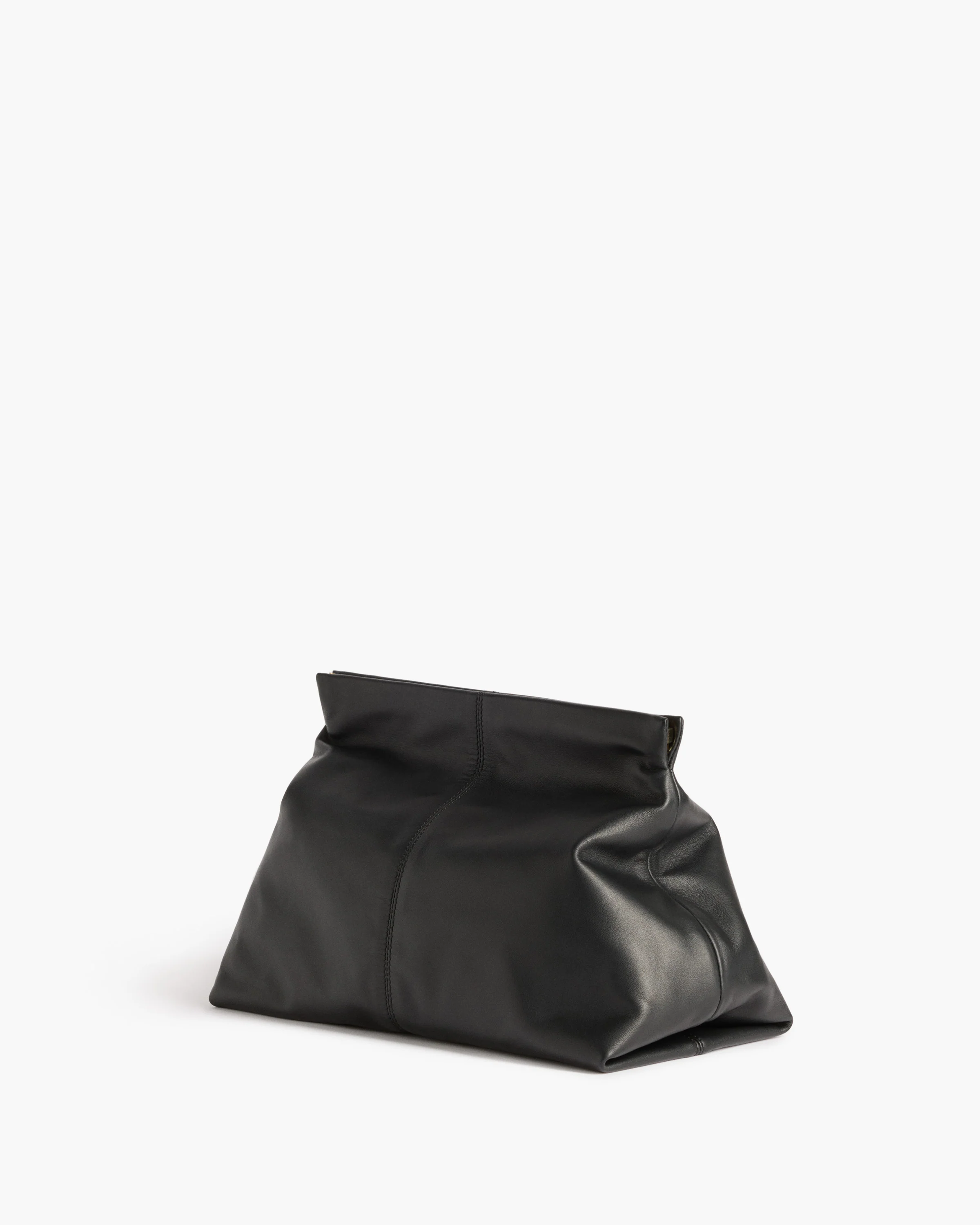 Clay Clutch Leather Black - Image 5