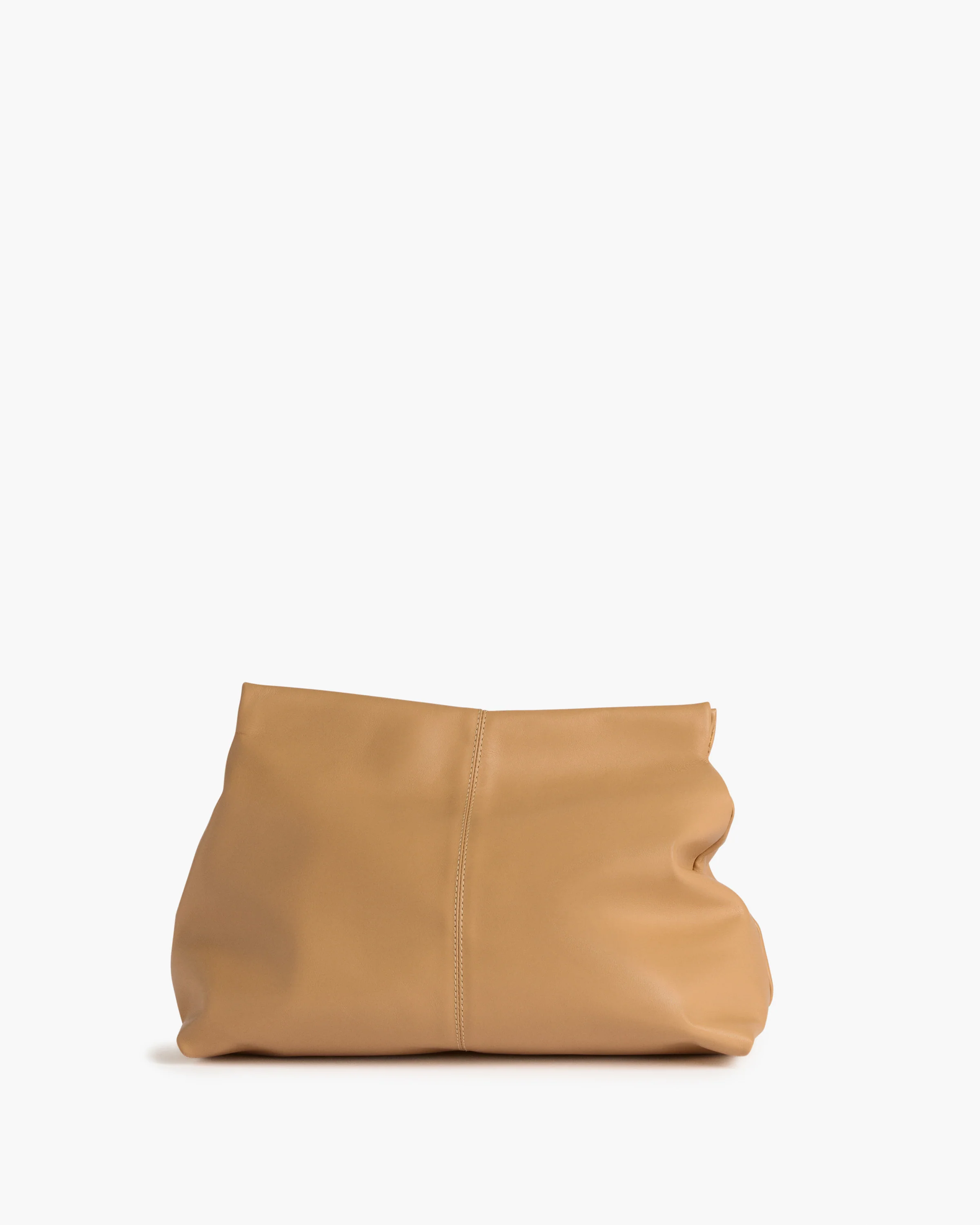 Clay Clutch Leather Biscotti - Image 3