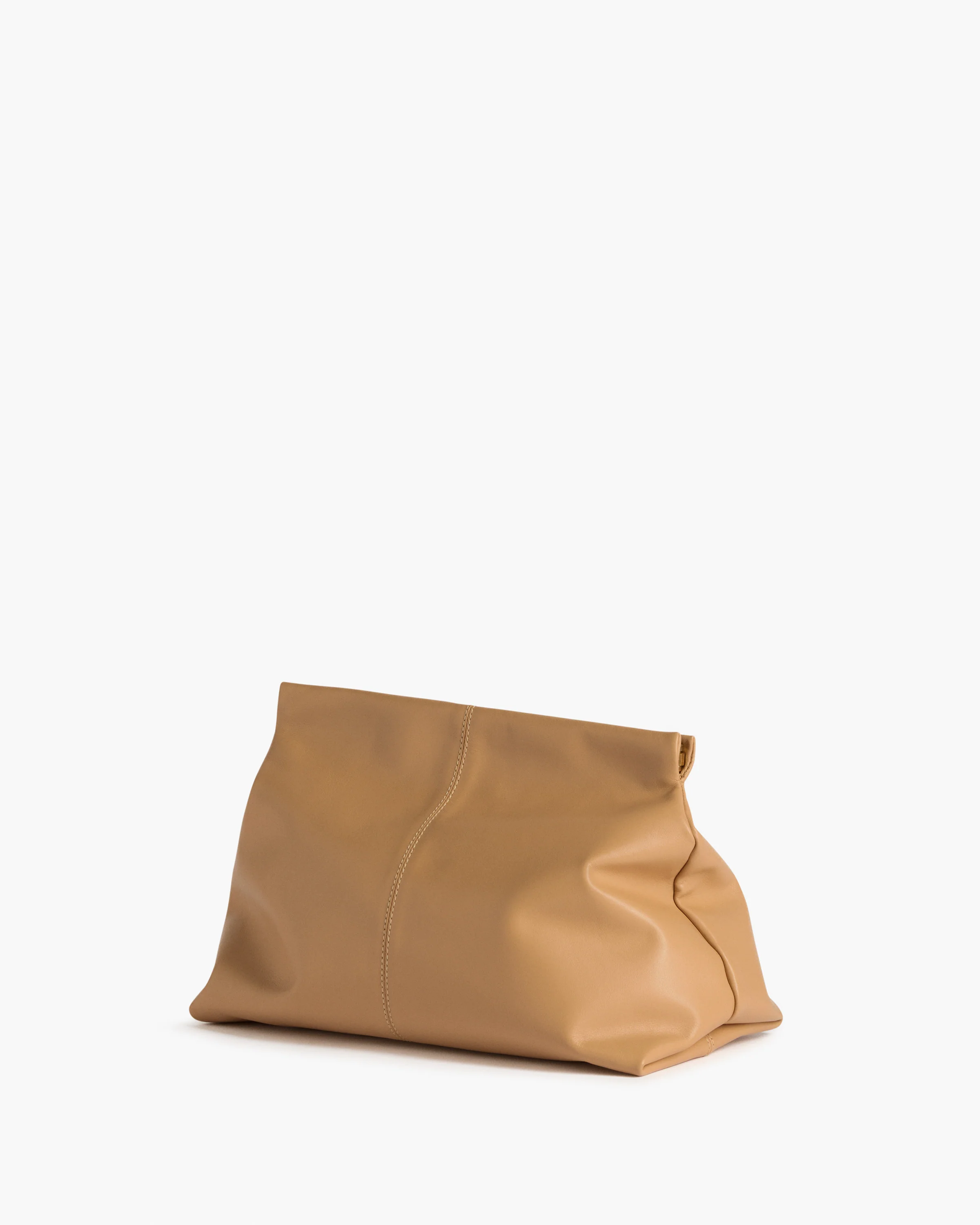 Clay Clutch Leather Biscotti - Image 4