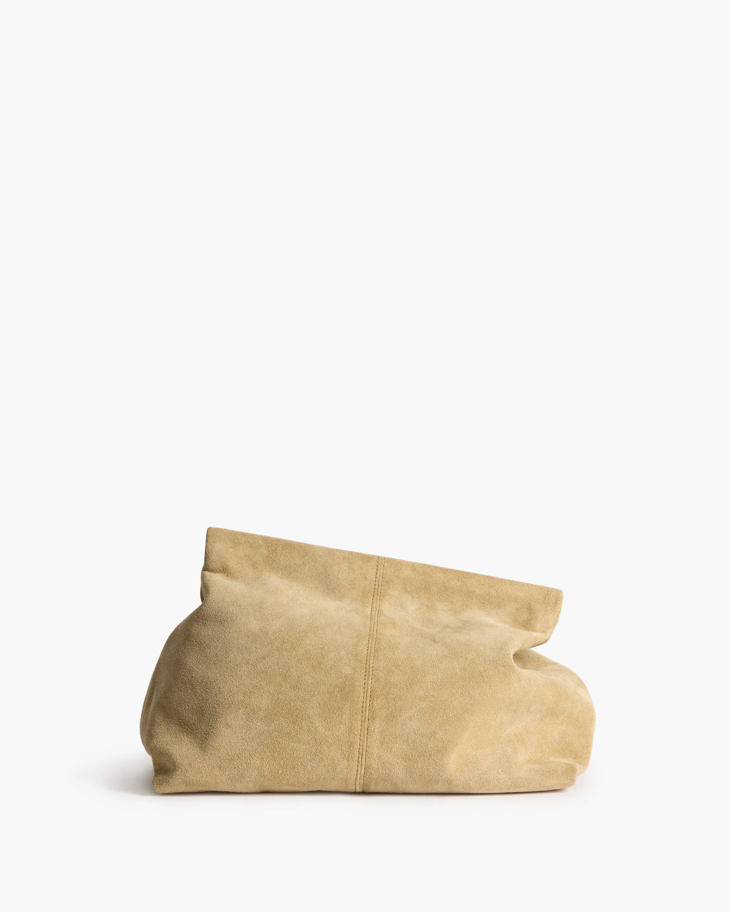Clay Clutch Suede Sand - Image 5