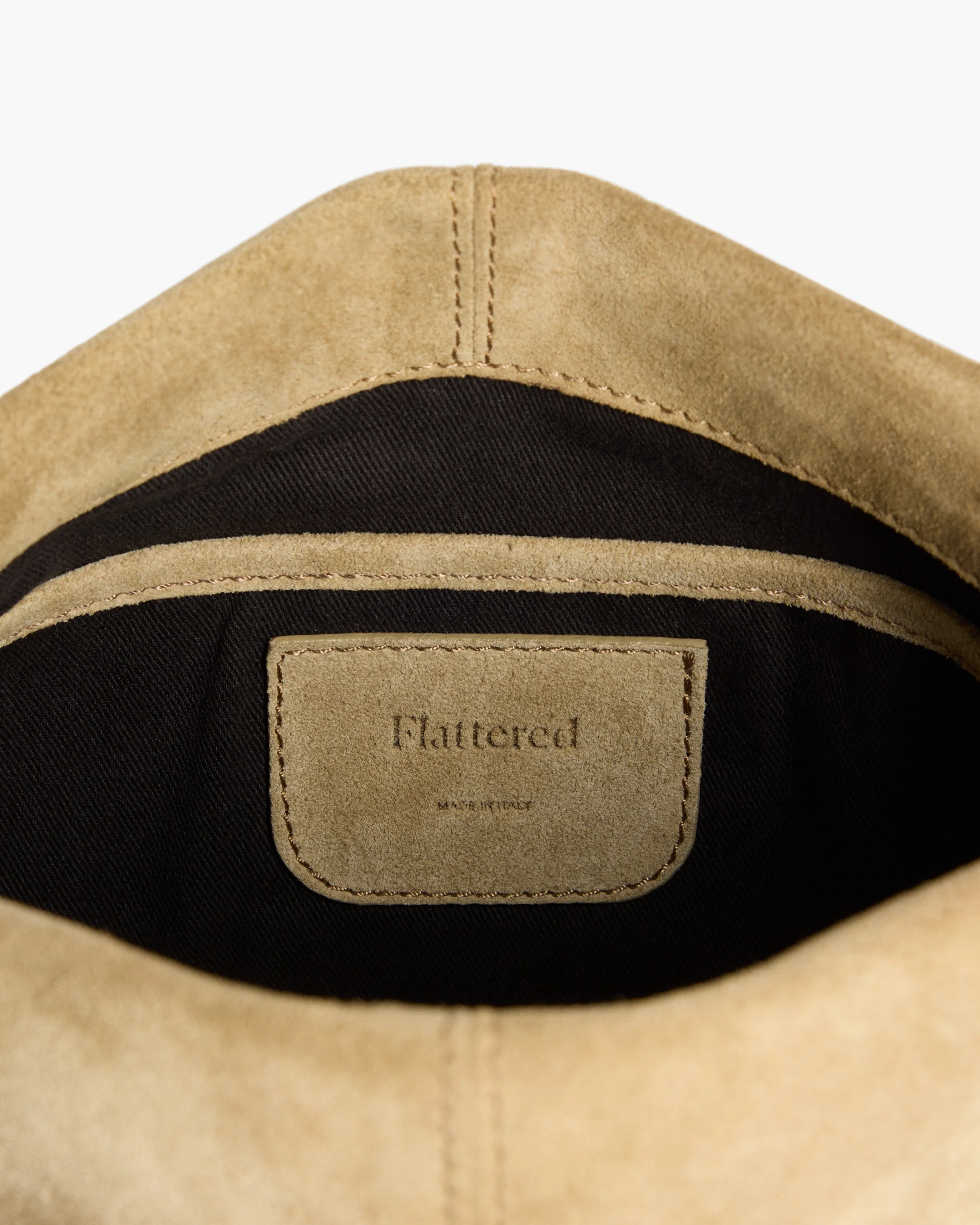 Clay Clutch Suede Sand - Image 6