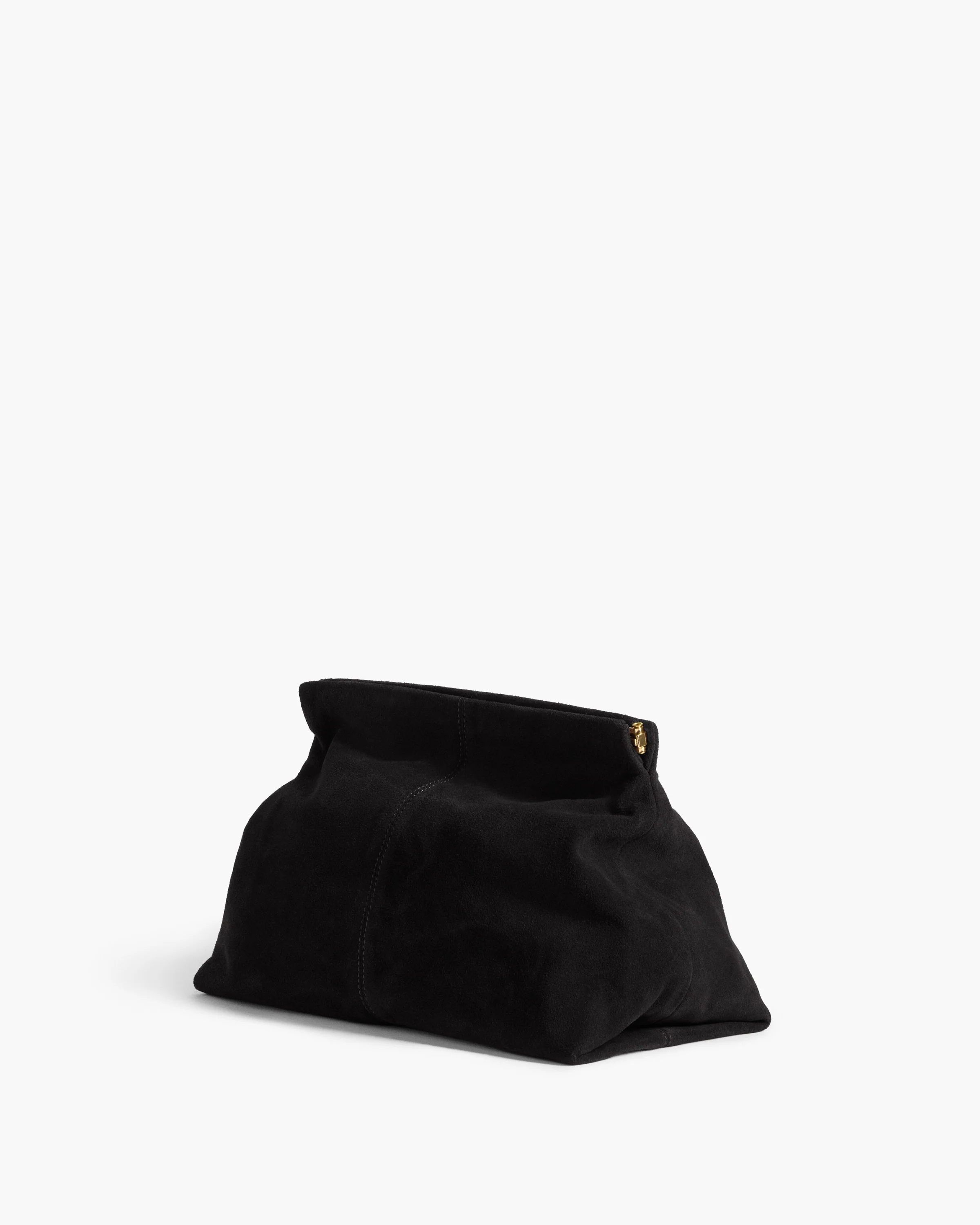 Clay Clutch Suede Black - Image 5