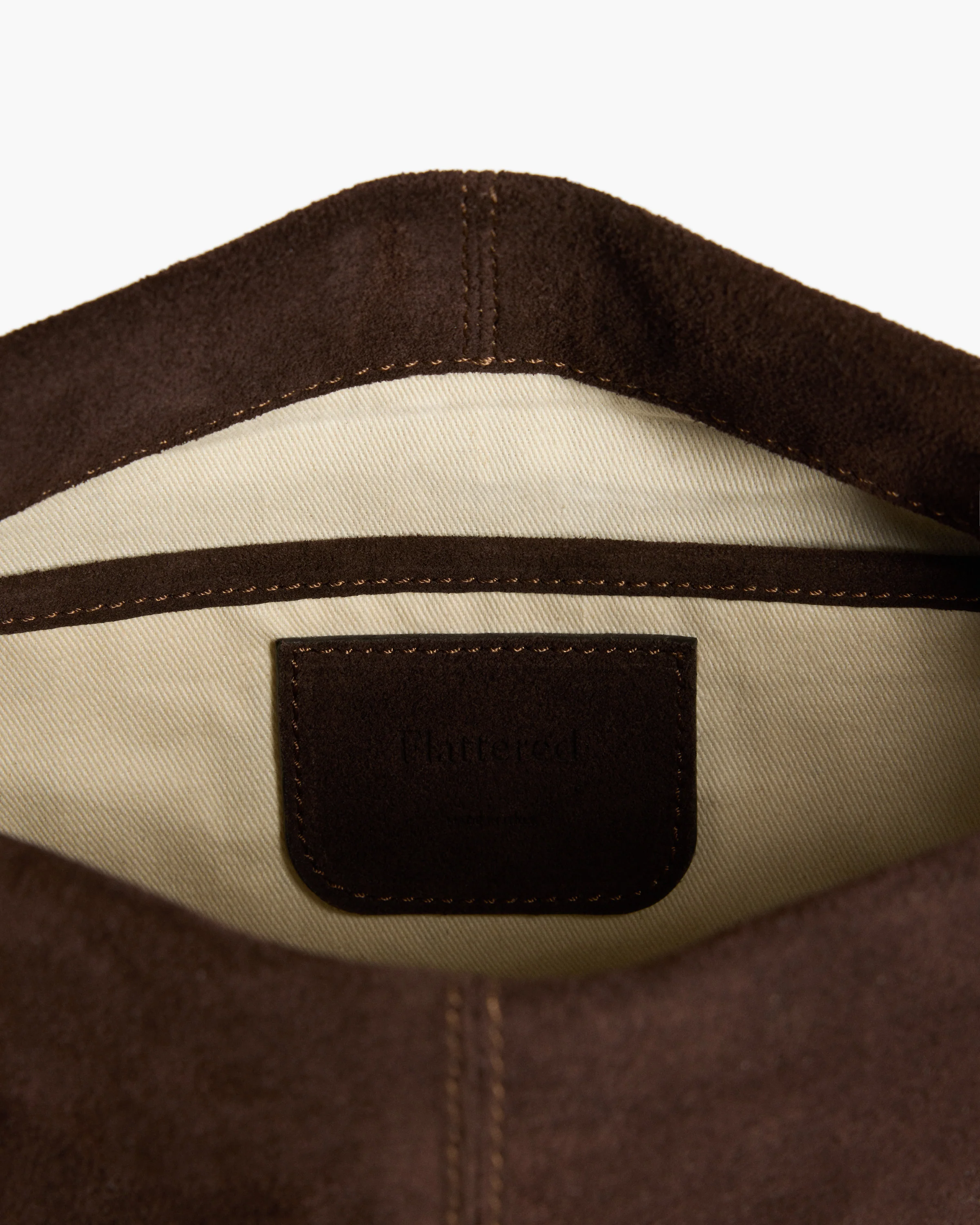 Clay Clutch Suede Chocolate - Image 6