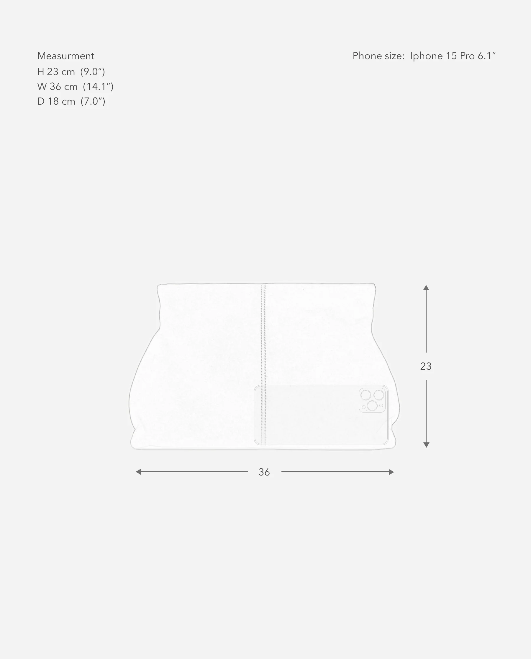 Clay Clutch Leather Black - Image 10