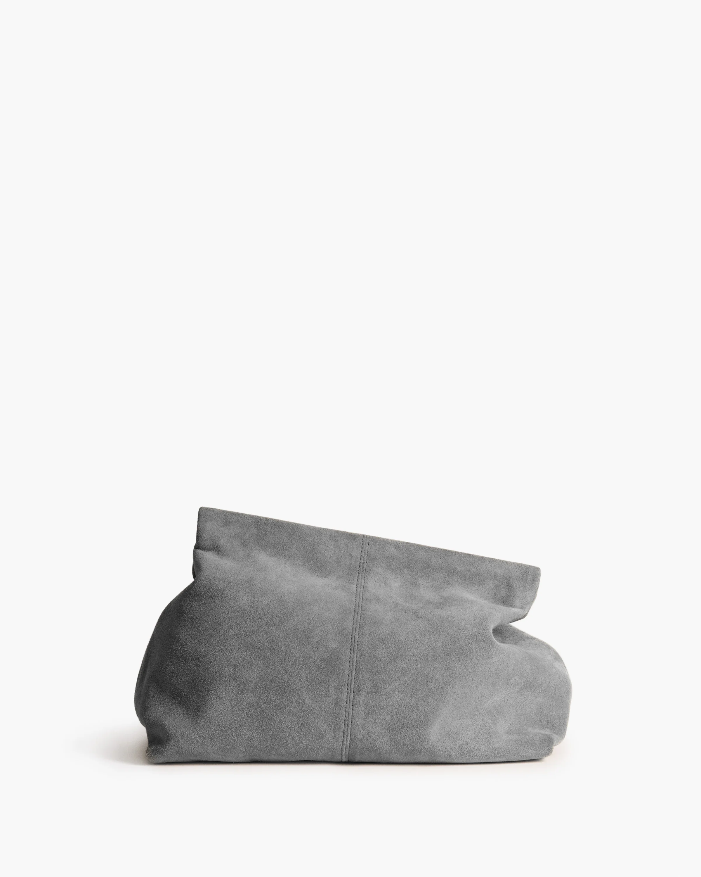 Clay Clutch Suede Grey - Image 4