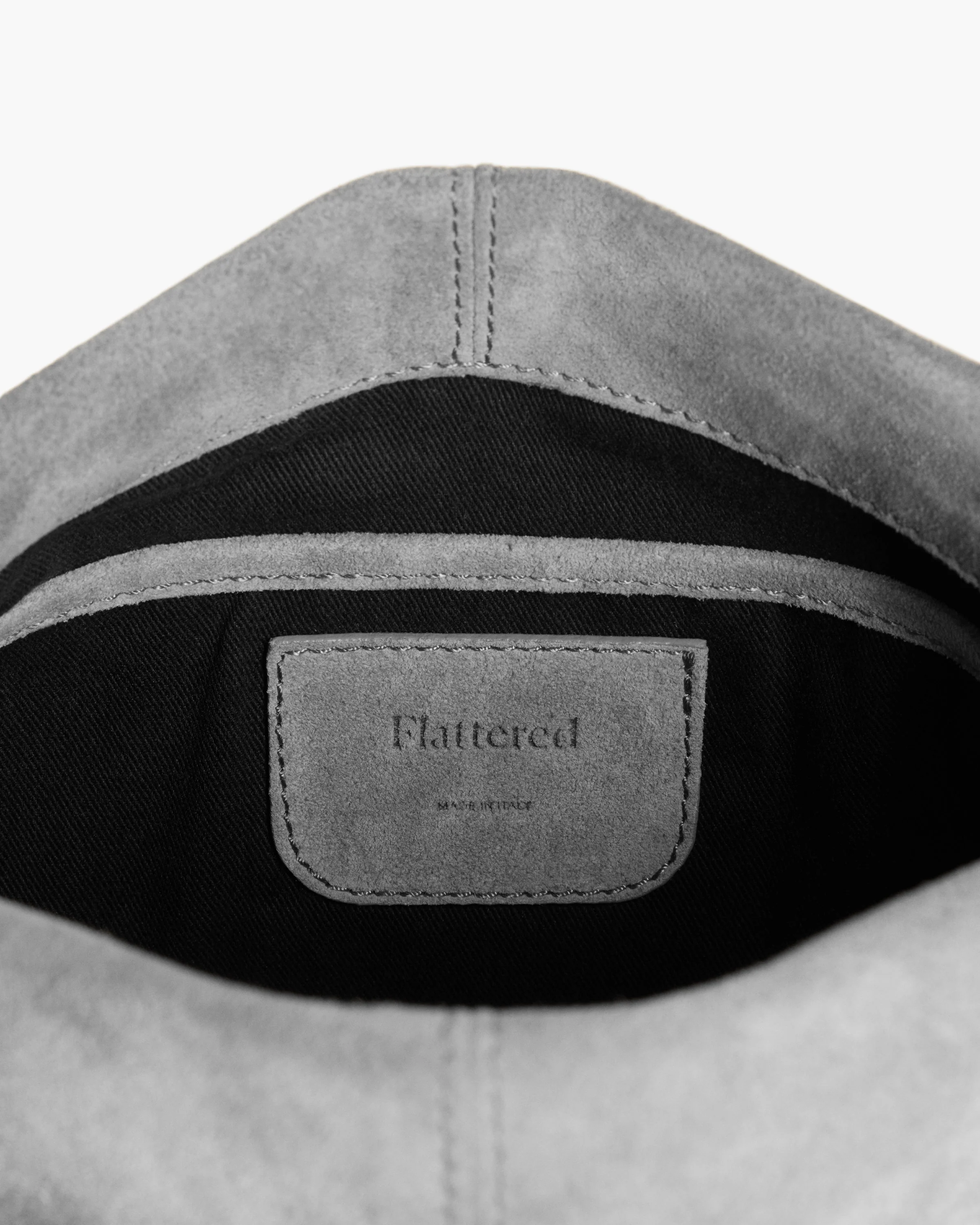 Clay Clutch Suede Grey - Image 5