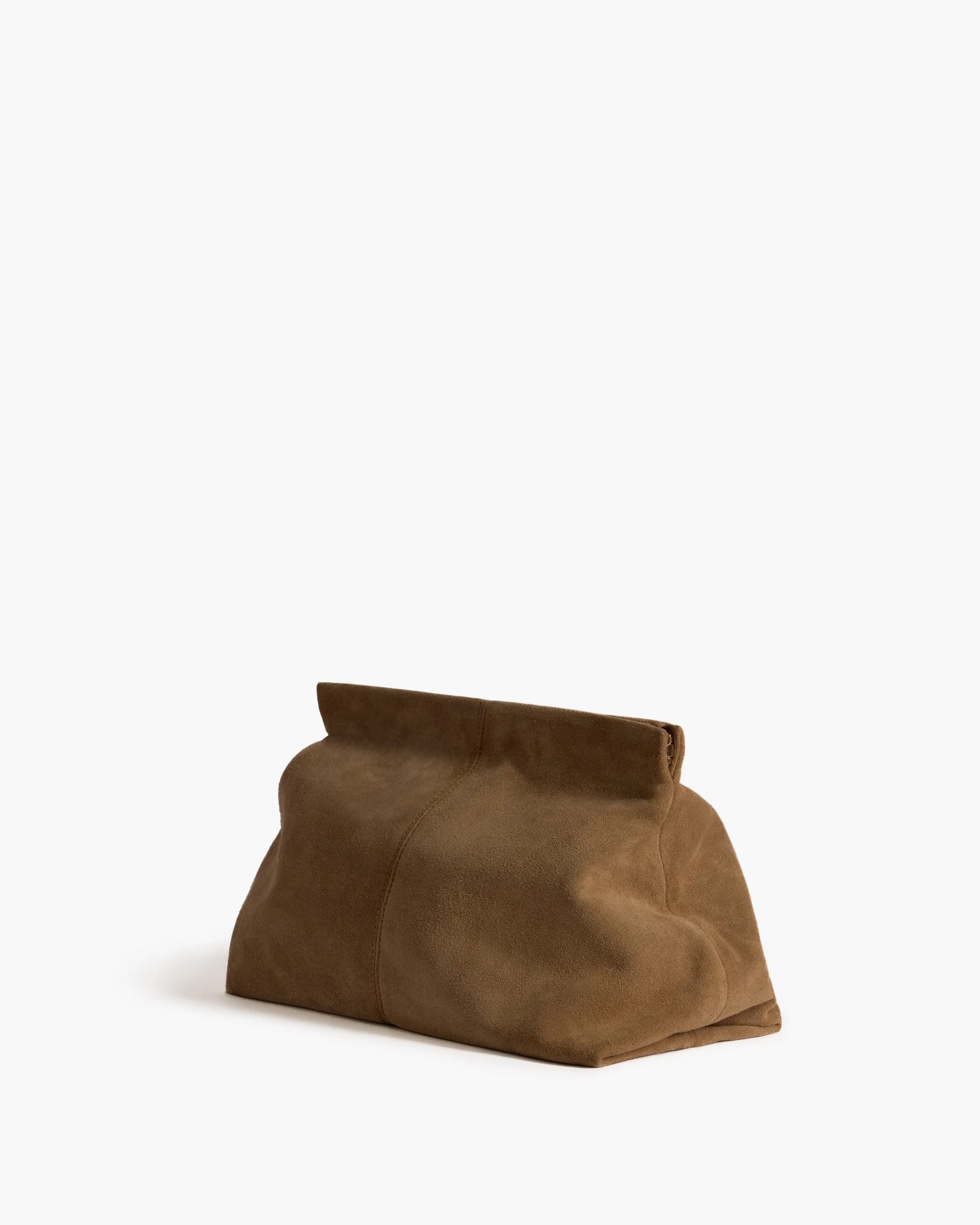 Clay Clutch Suede Wet Sand - Image 3