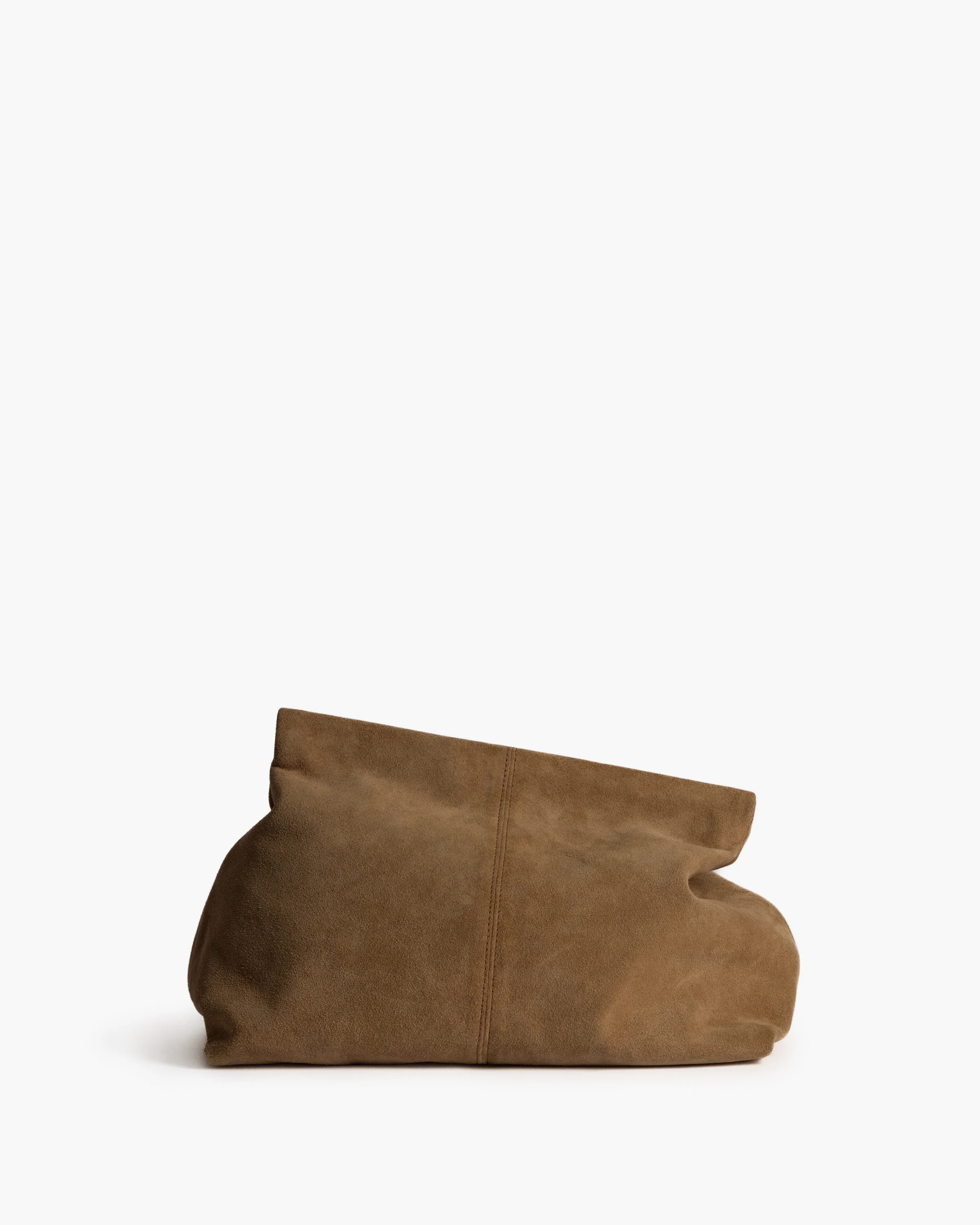 Clay Clutch Suede Wet Sand - Image 4