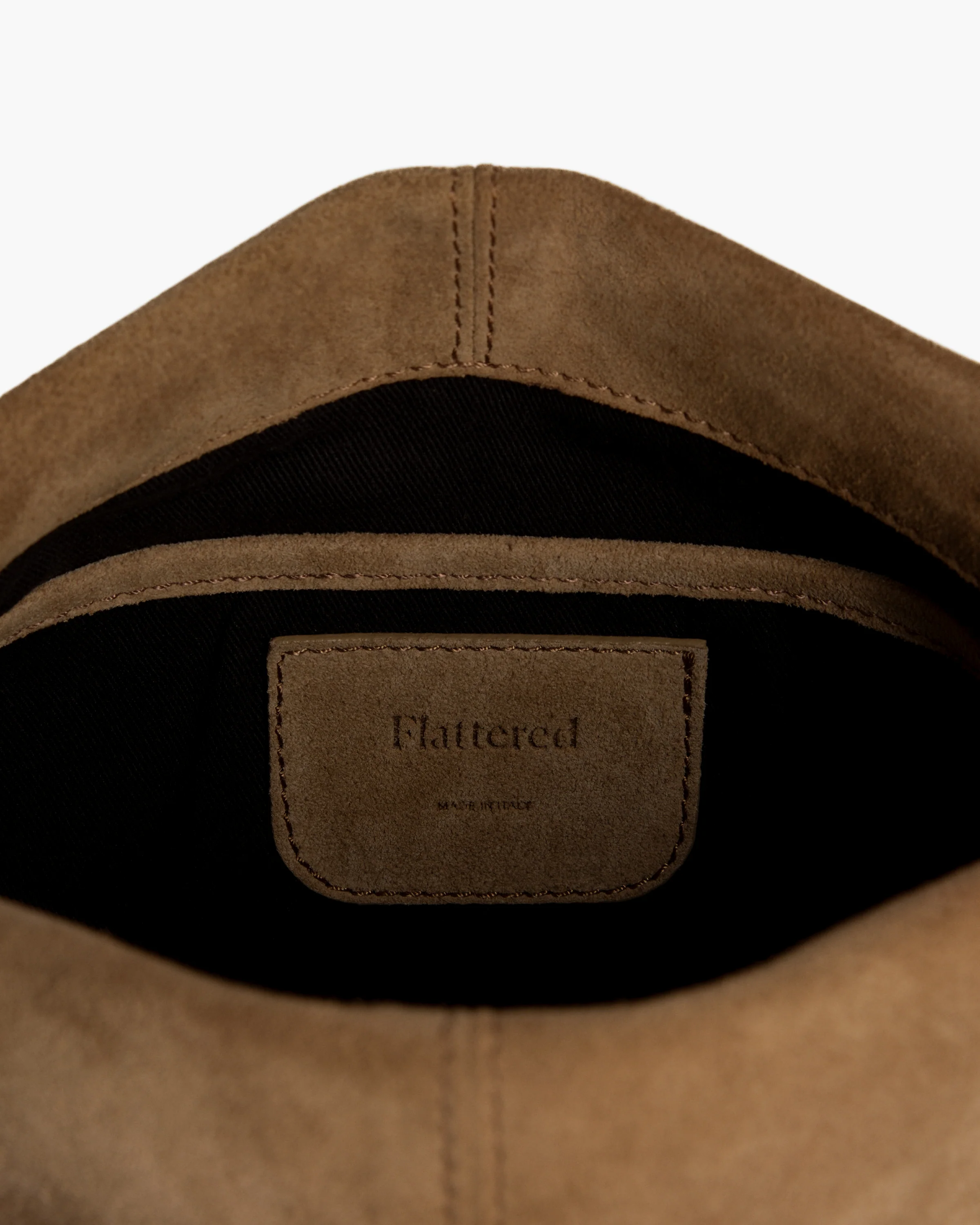 Clay Clutch Suede Wet Sand - Image 5