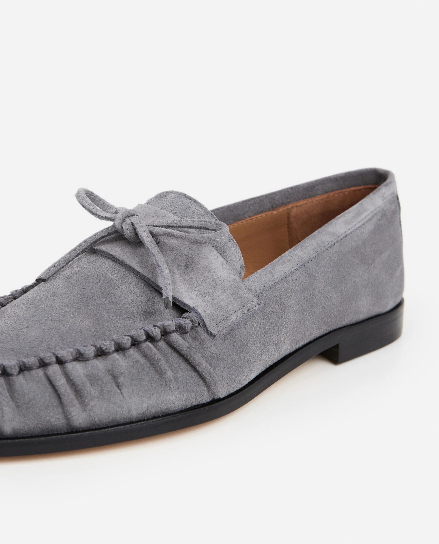 Dylan Suede Stone Grey - Image 5