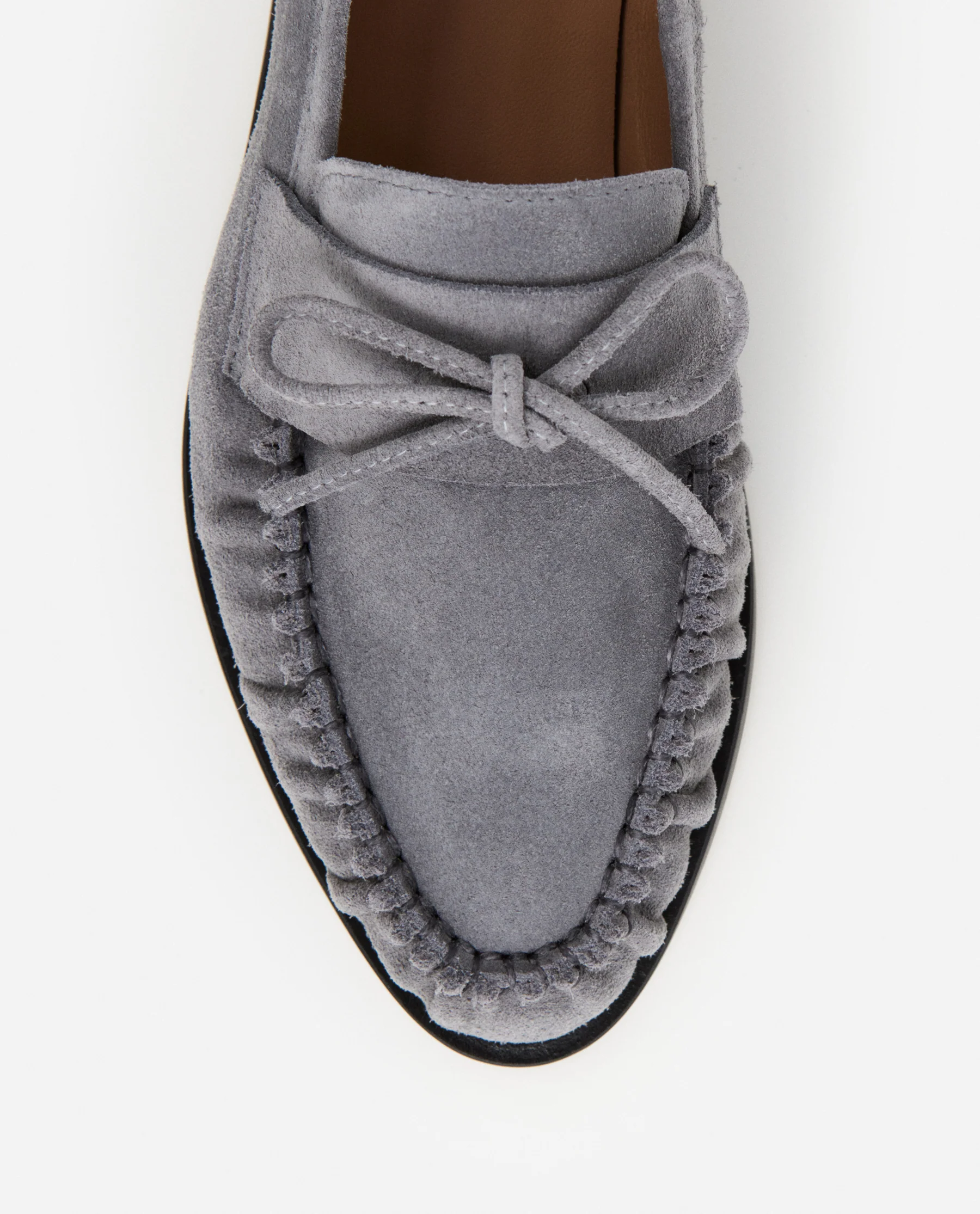 Dylan Suede Stone Grey - Image 6