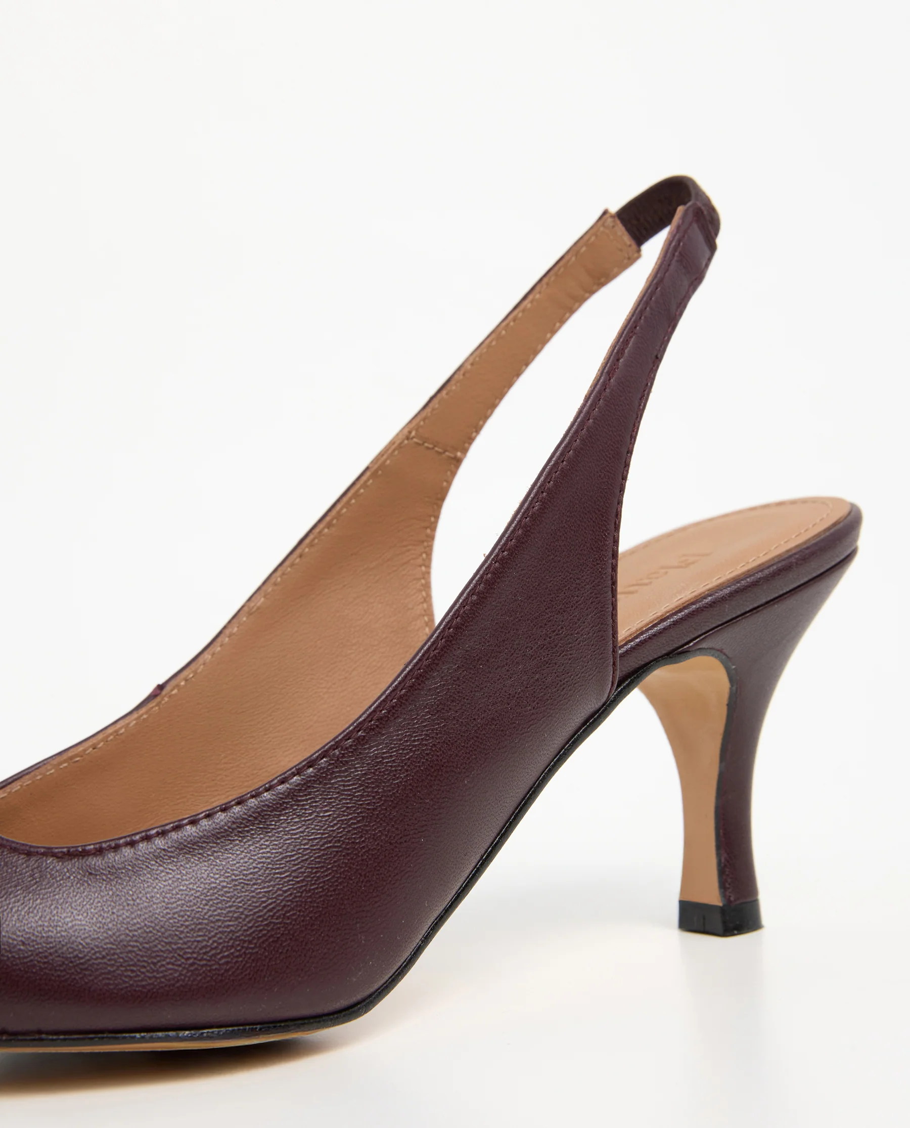 Franchesca Leather Burgundy - Image 5