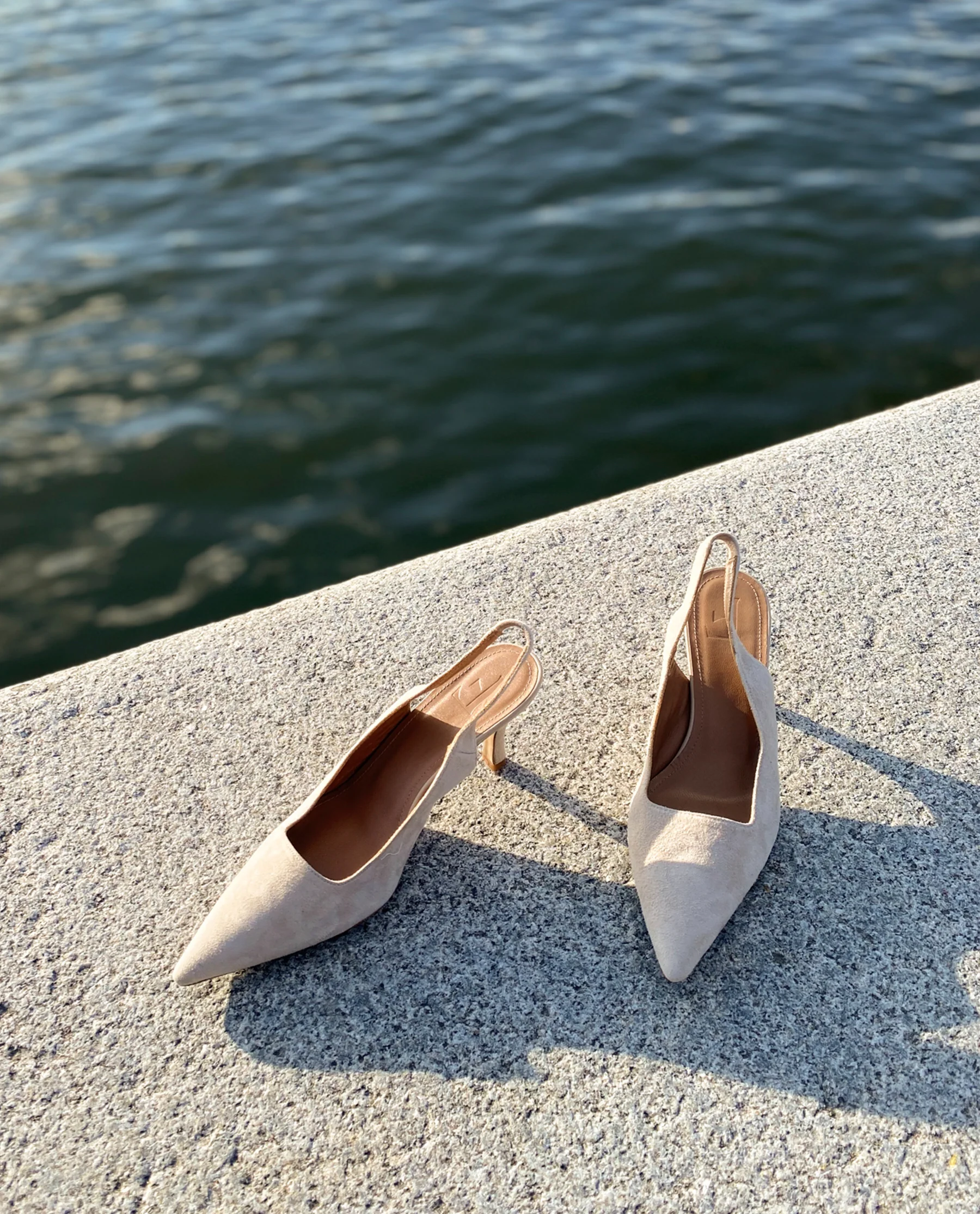 Franchesca Suede Sand - Image 7