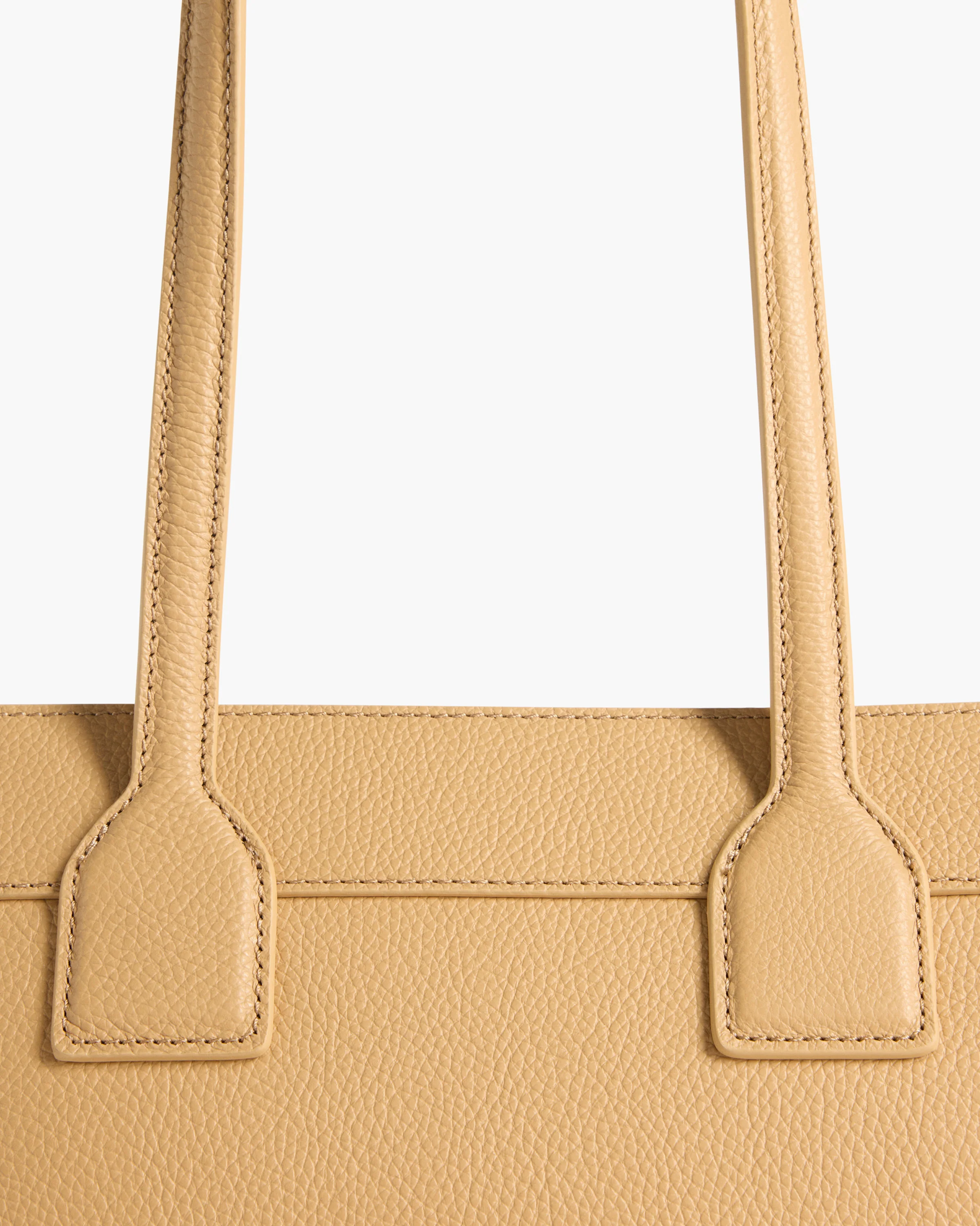 Greta Shoulder bag Grained Leather Biscotti - Image 3