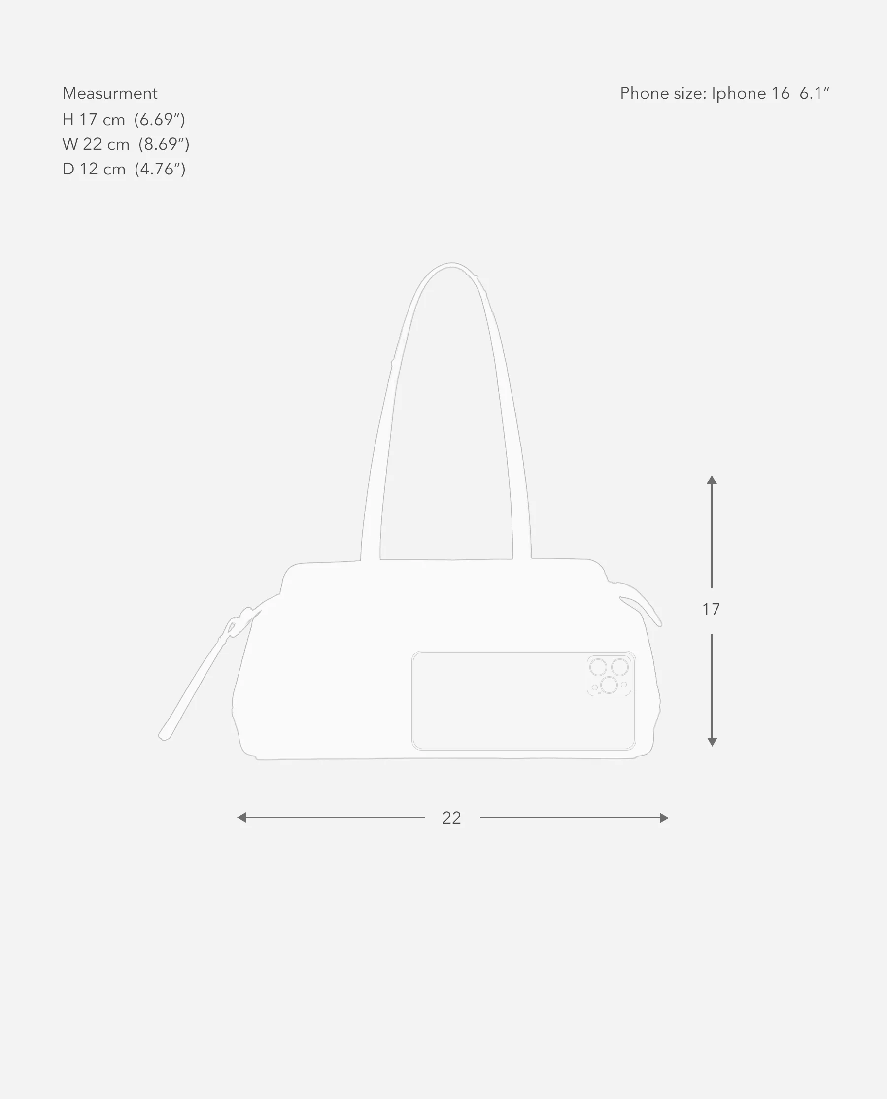 Greta Shoulder bag Grained Leather Biscotti - Image 5