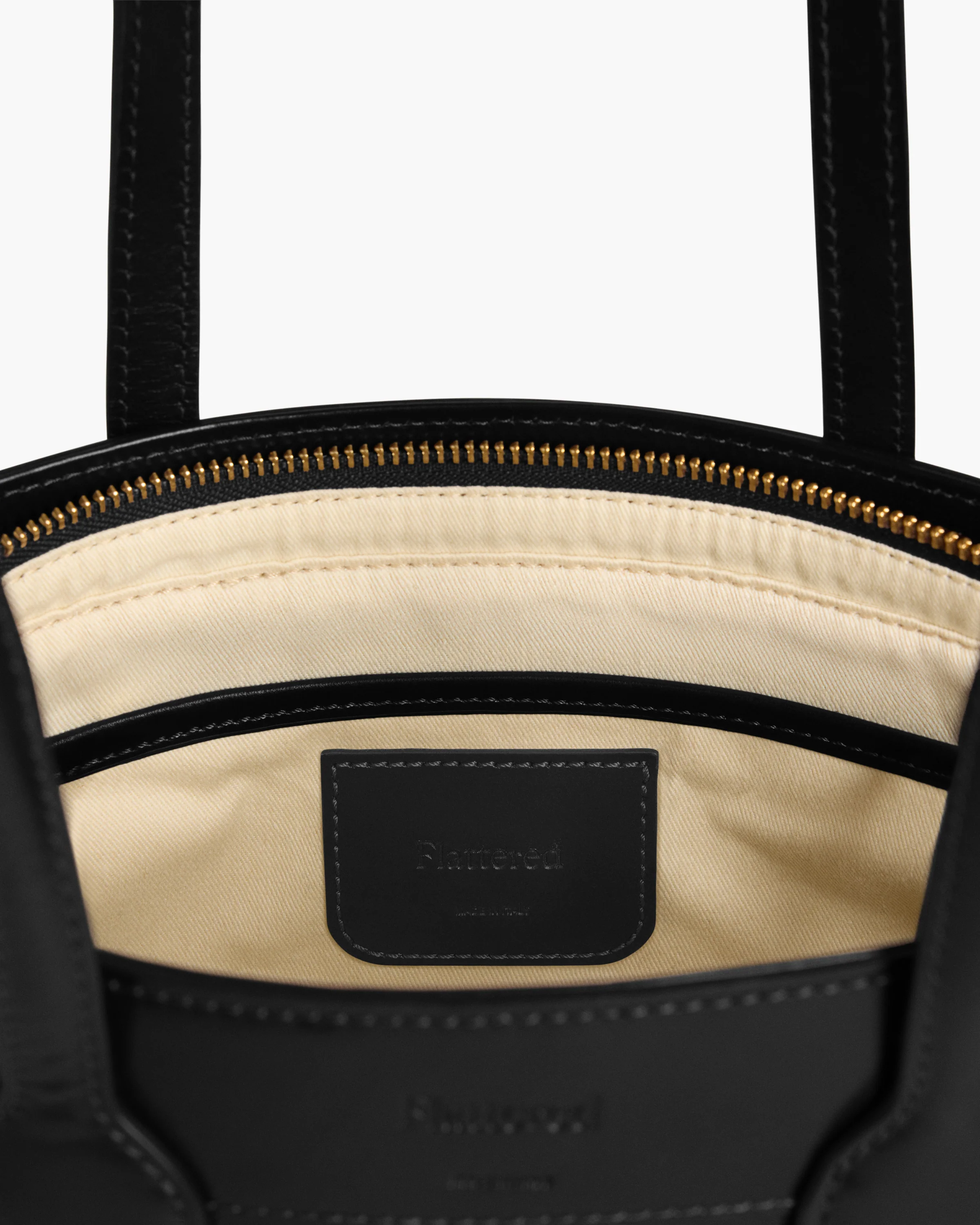 Greta Shoulder bag Leather Croco Black - Image 5