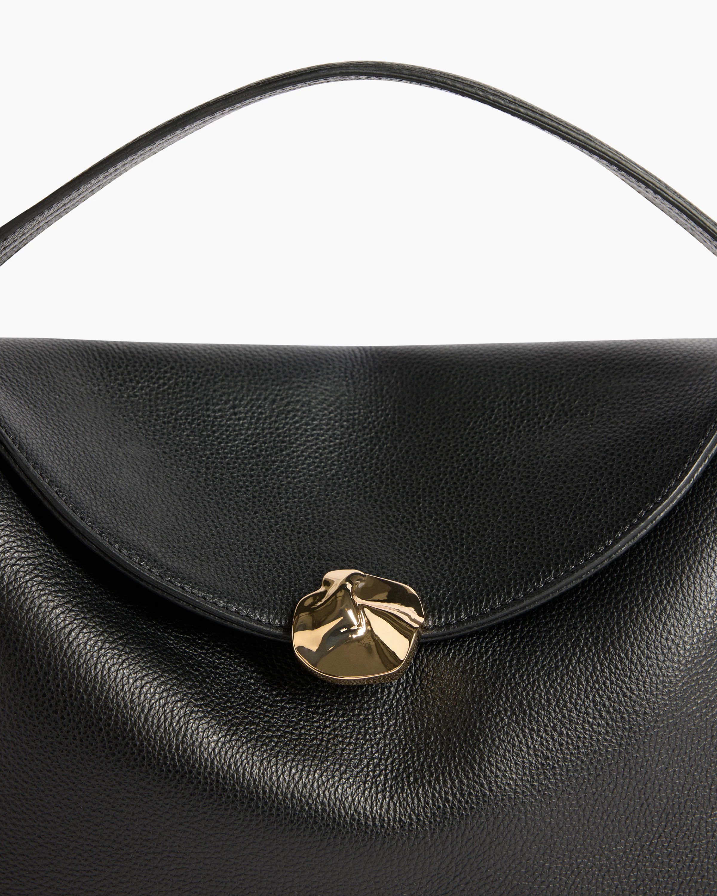 Hanna Grande Bag Grained Leather Black - Image 3