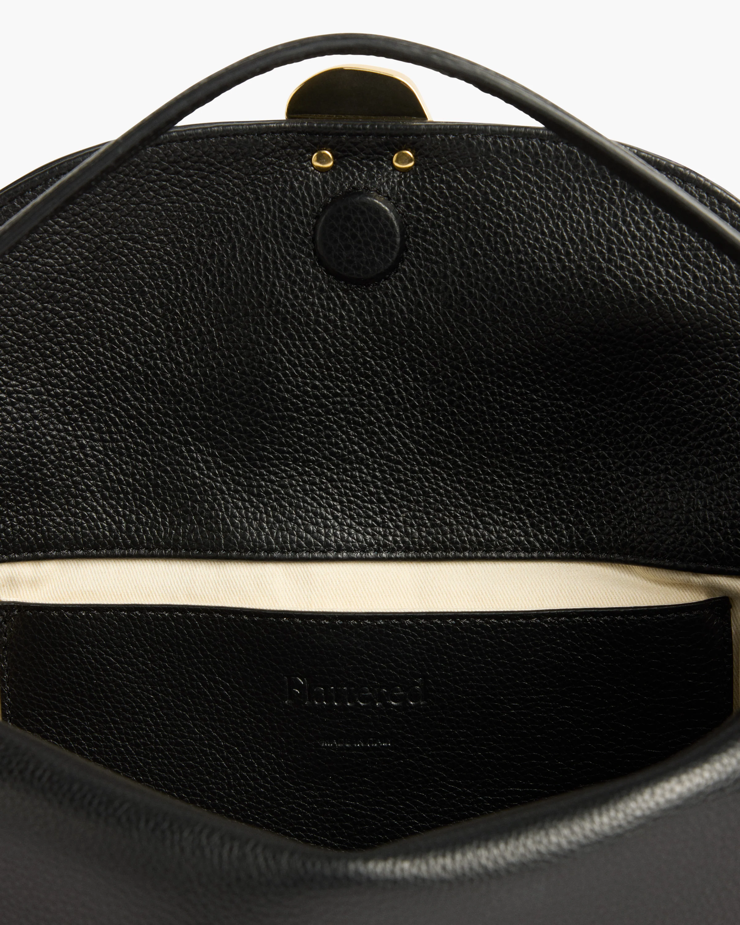 Hanna Grande Bag Grained Leather Black - Image 5