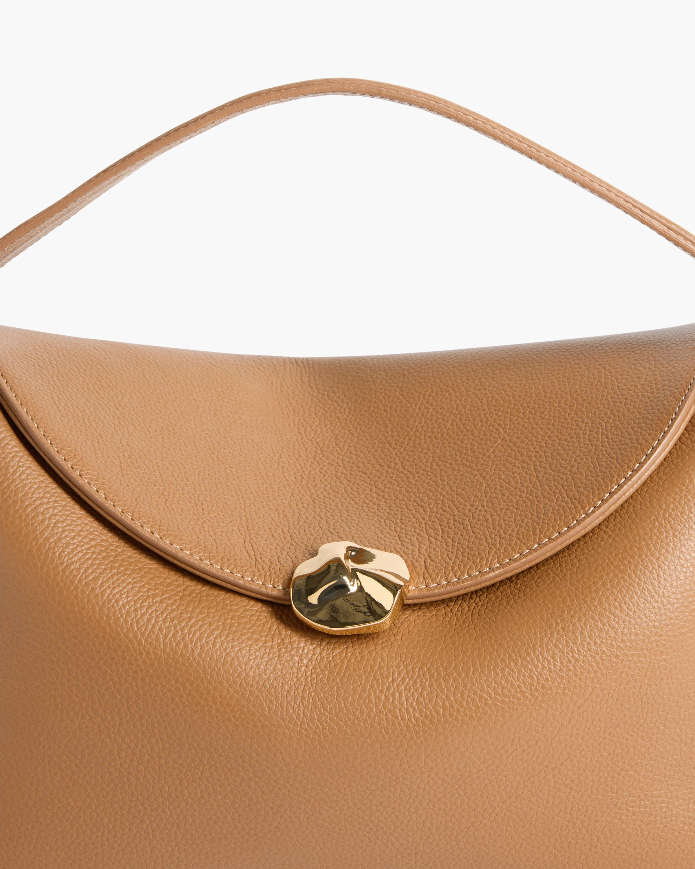 Hanna Grande Bag Grained Leather Cognac - Image 3
