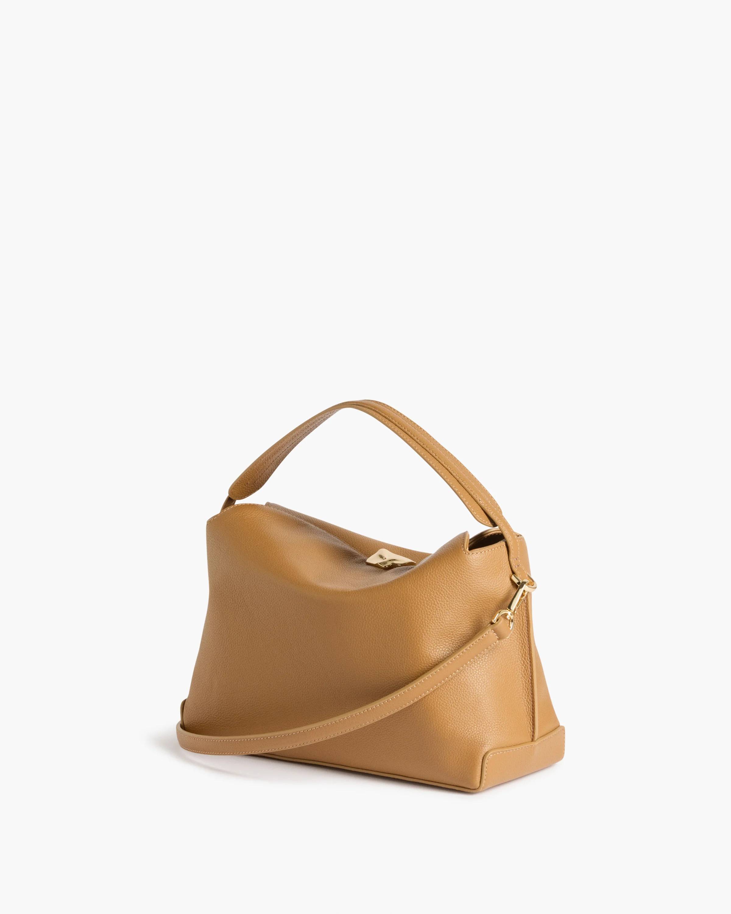 Hanna Grande Bag Grained Leather Cognac - Image 4