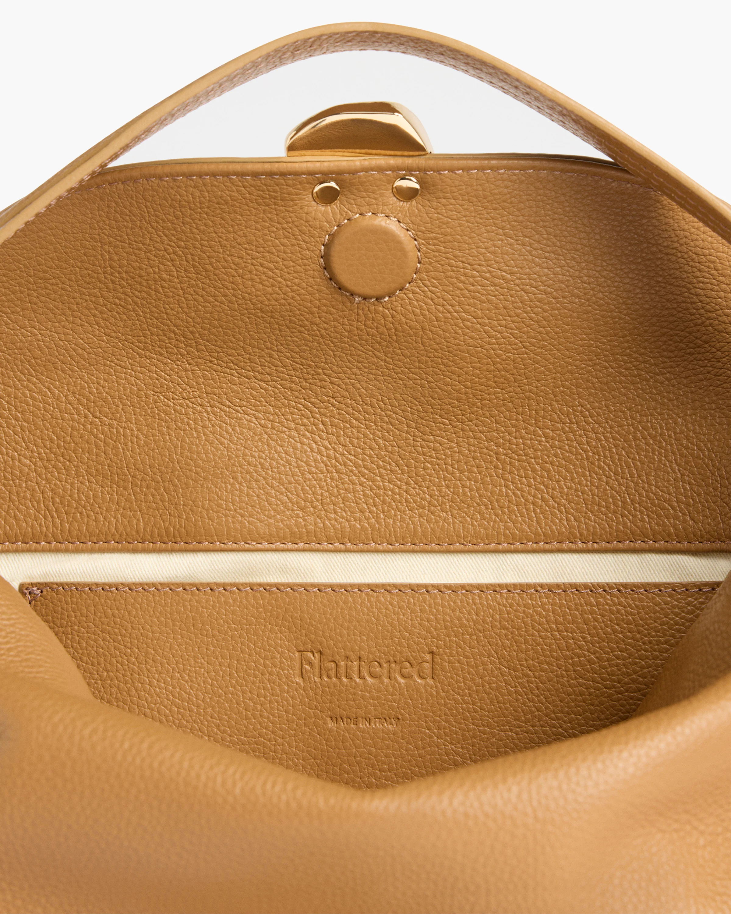Hanna Grande Bag Grained Leather Cognac - Image 5