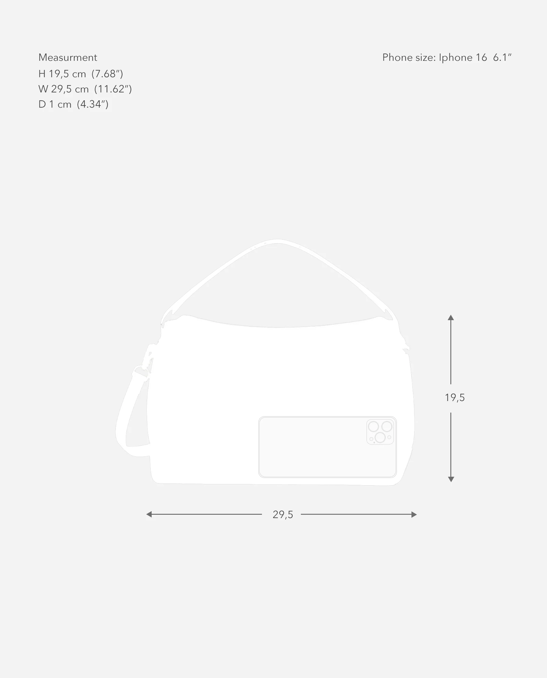 Hanna Grande Bag Grained Leather Black - Image 7