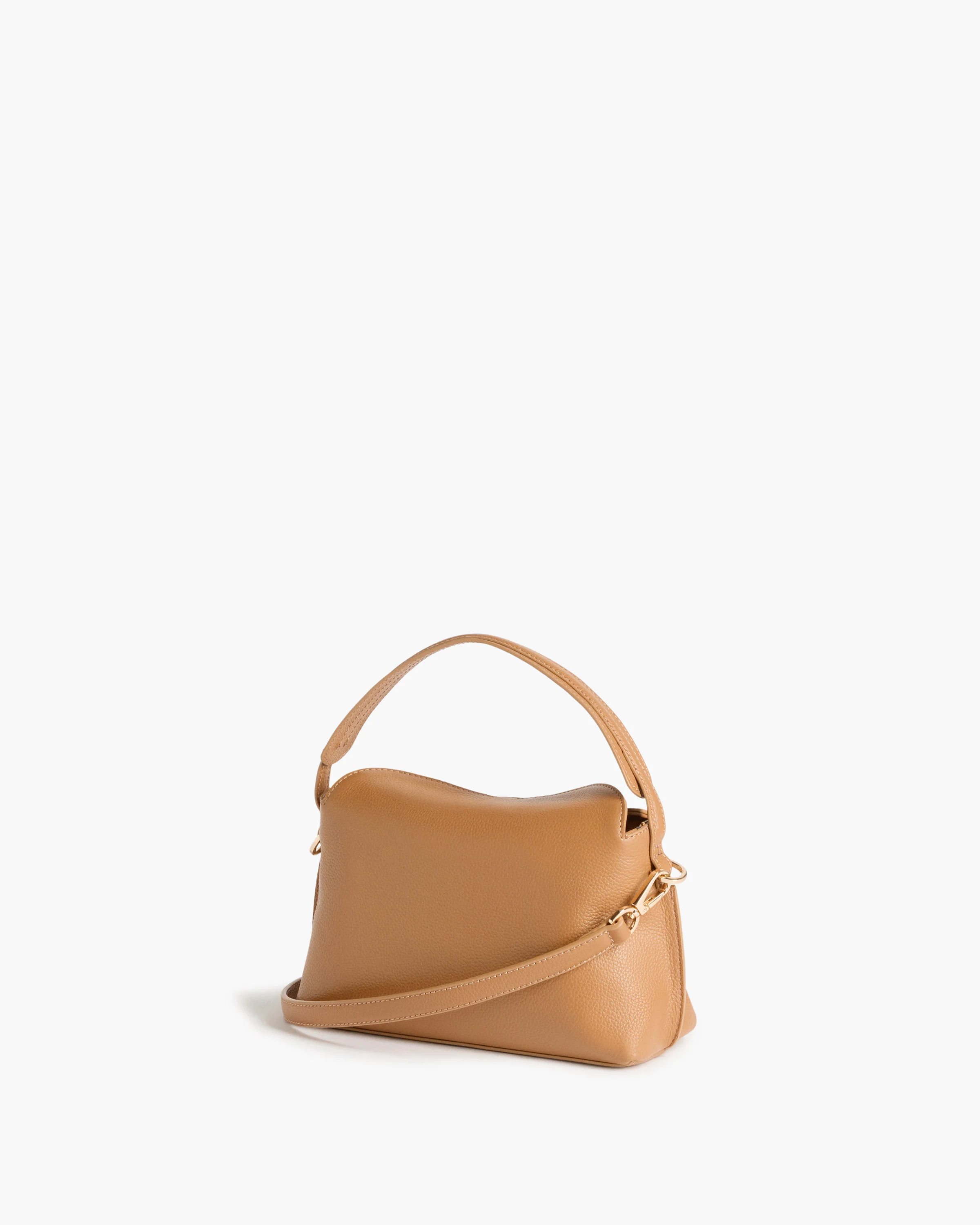 Hanna Mini Bag Grained Leather Cognac - Image 3