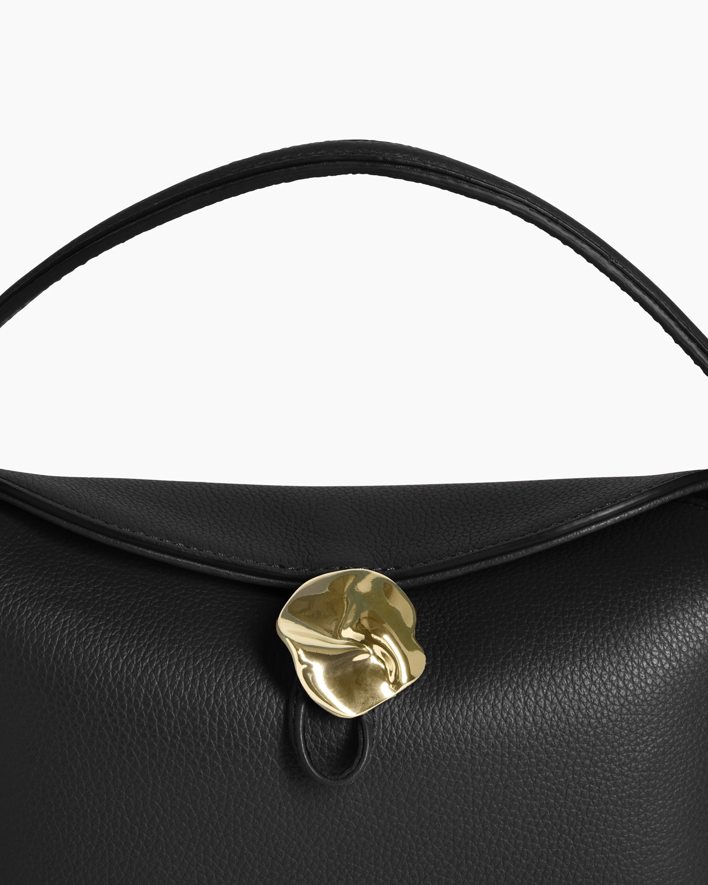 Hanna Mini Bag Grained Leather Black - Image 3