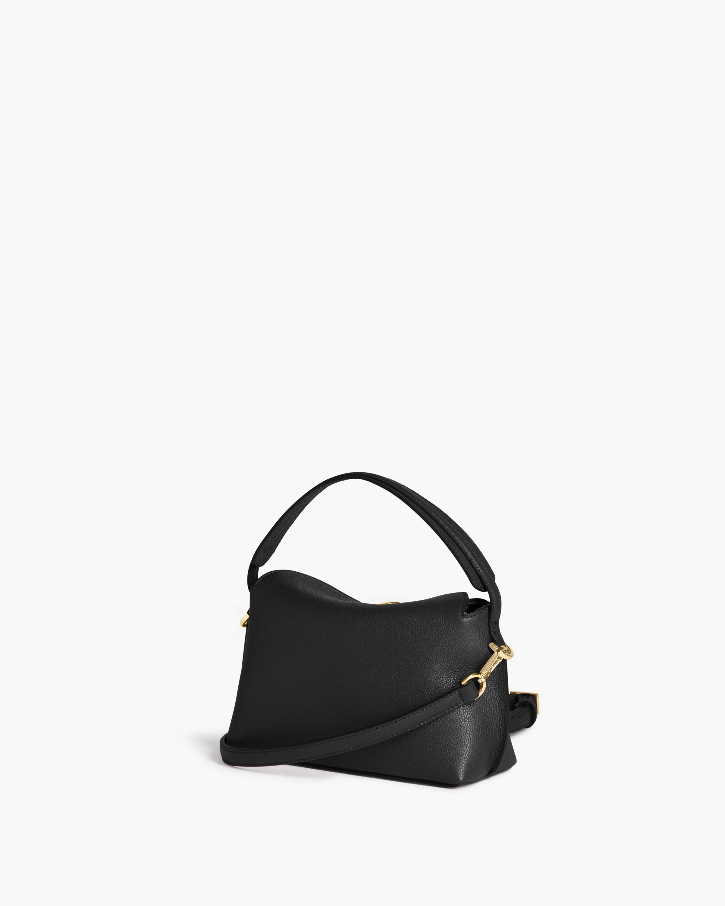 Hanna Mini Bag Grained Leather Black - Image 4