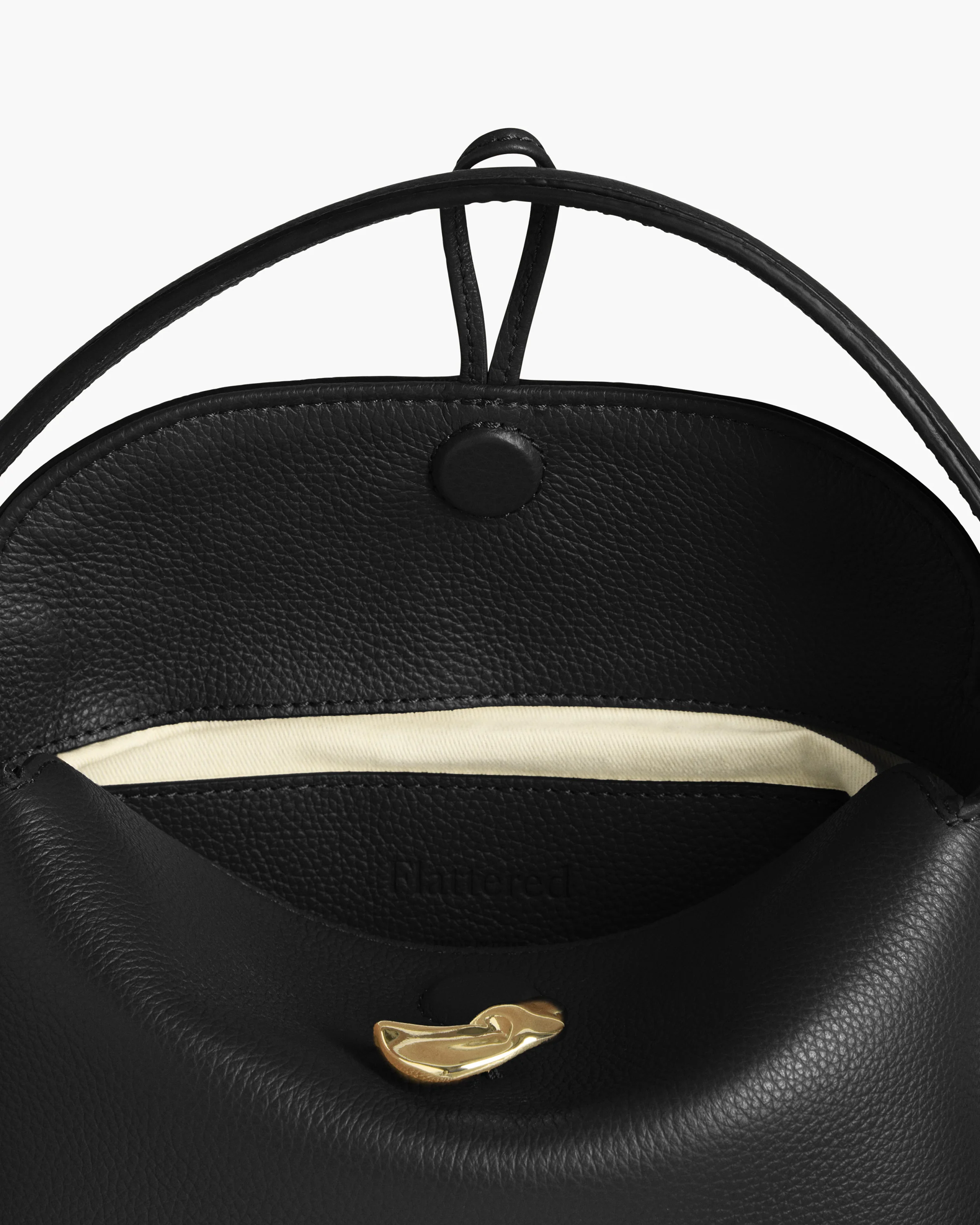 Hanna Mini Bag Grained Leather Black - Image 5