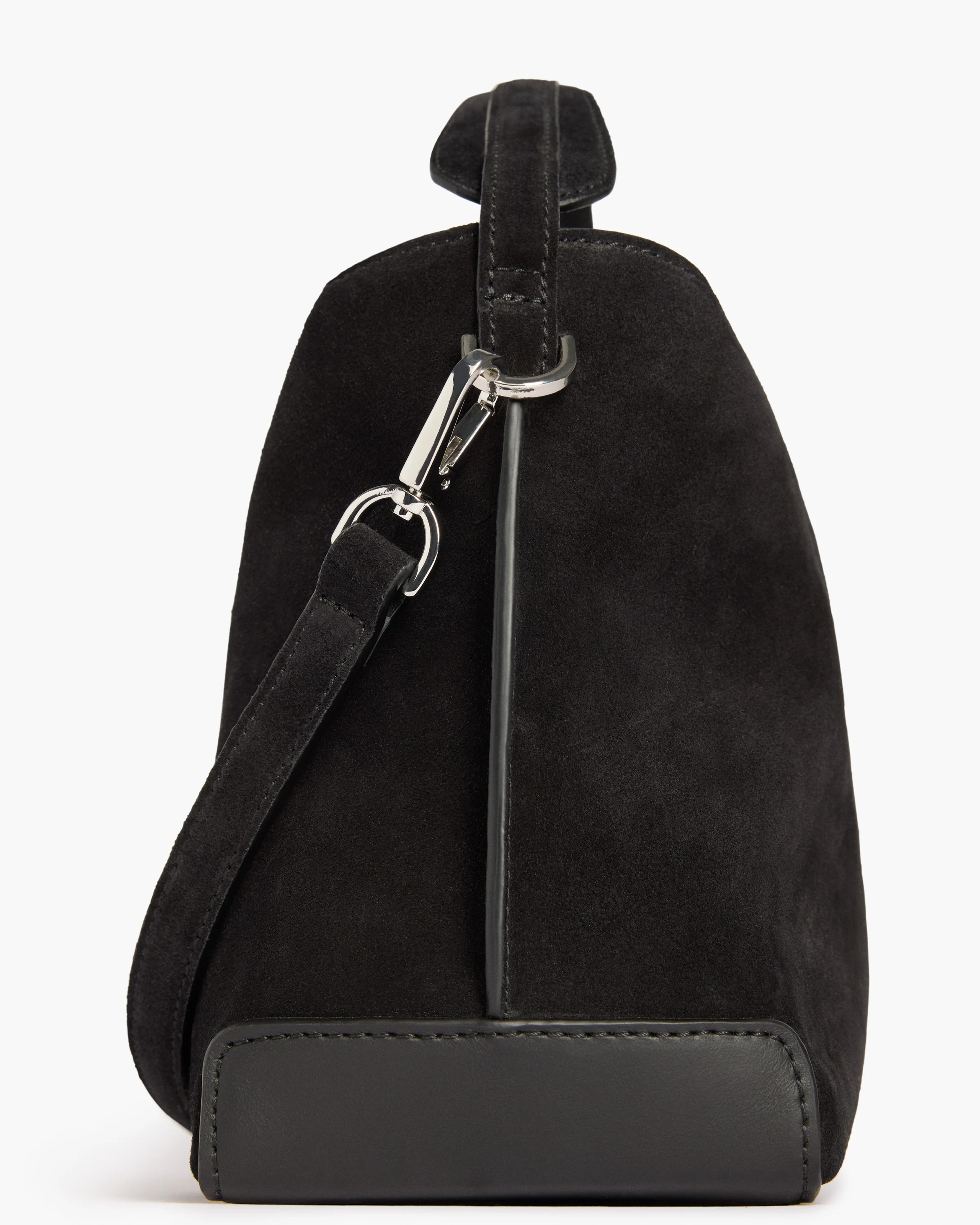 Helia Handbag Suede Black - Image 5