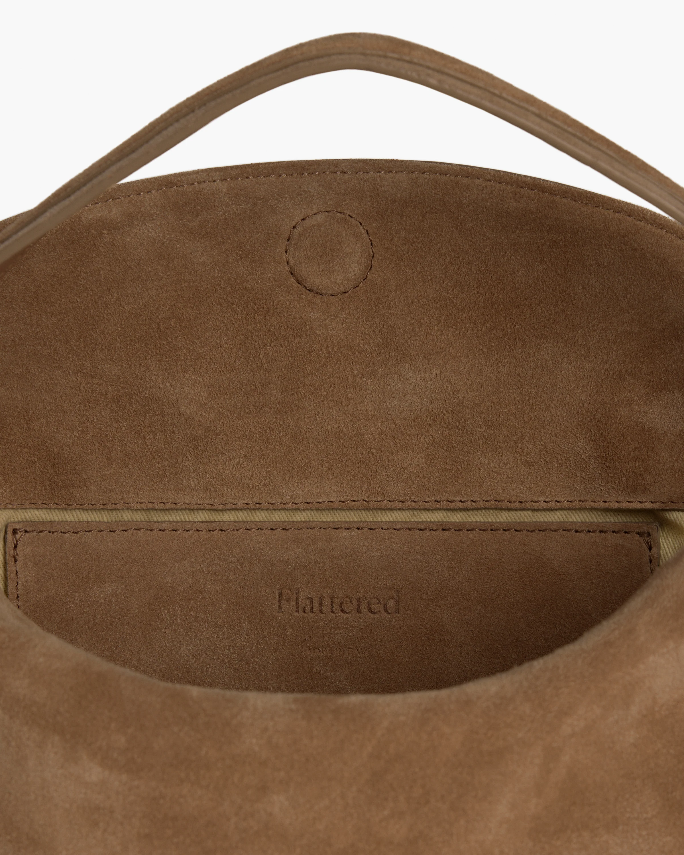 Hera Handbag Suede Wet Sand - Image 4